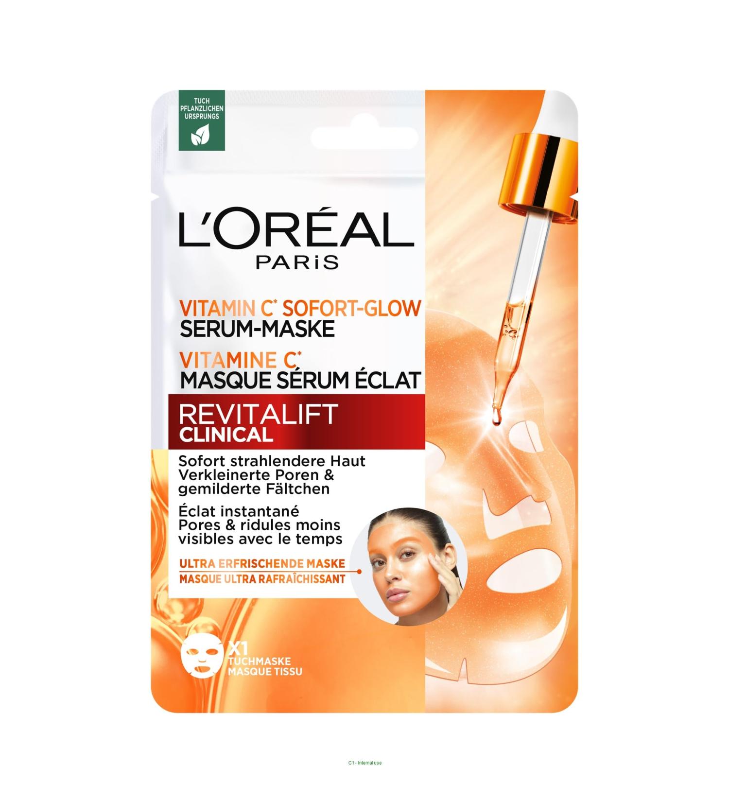 L Or al Paris Revitalift Clinical Vitamin C Mask Radiance Pores Fine Lines - Buy Online on GoSupps.com