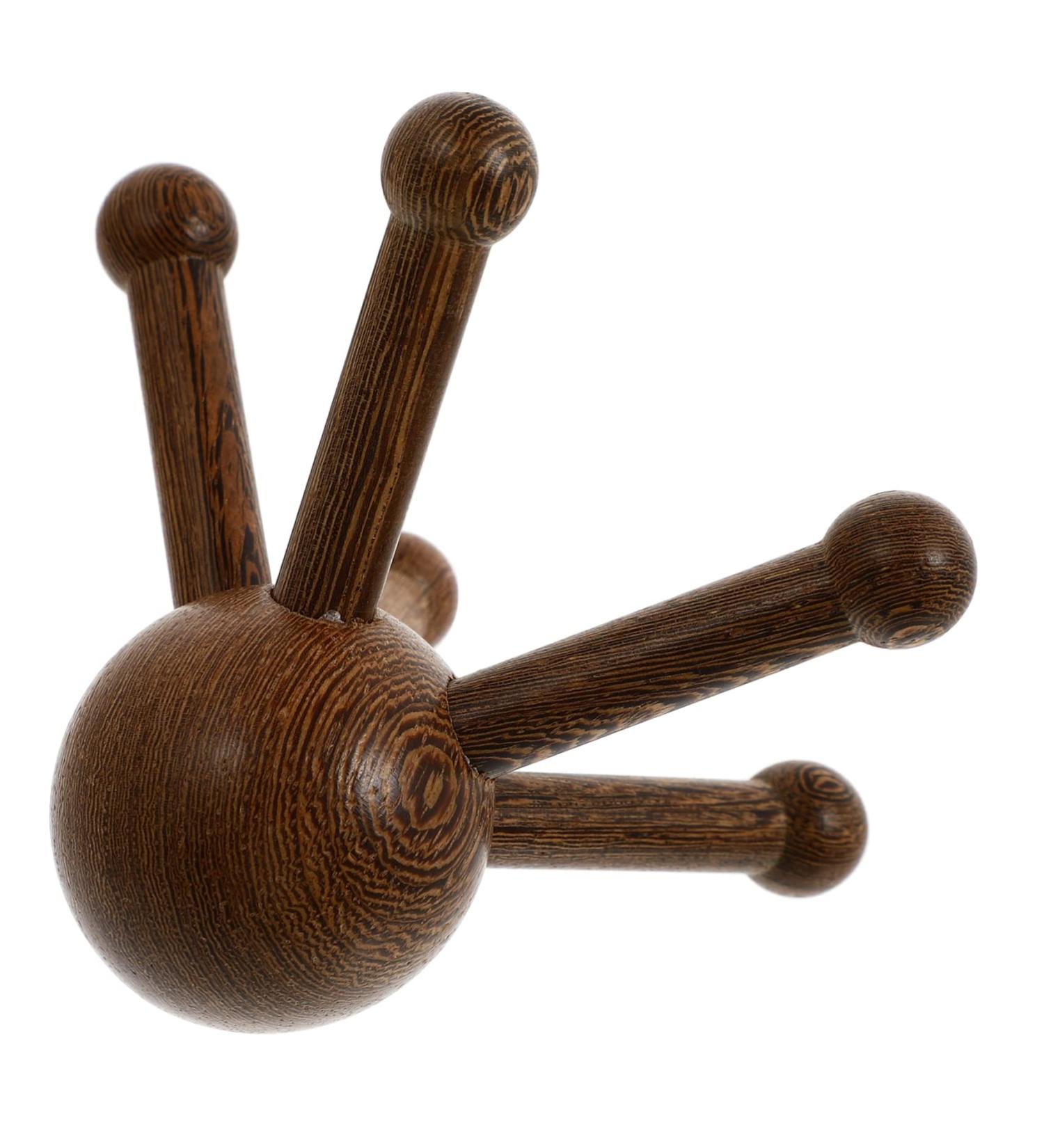 Plafope Wooden Head Massager - 5-Claw Scalp Massager for Relaxation & Stress Relief - Practical Massage Device for All - Buy Online on GoSupps.com