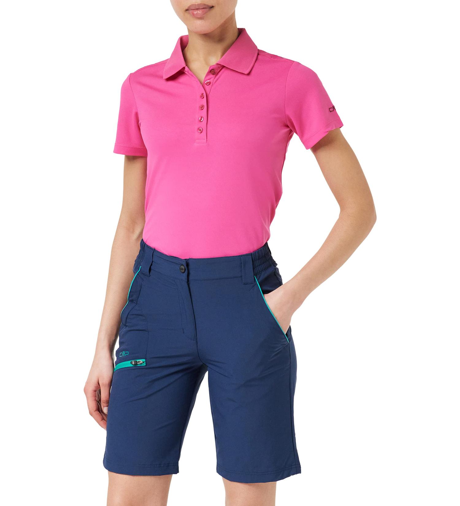 CMP Women's Stretch Nylon Shorts for Women | Sun Protection | 38 Blue | International Shipping - Buy Online on GoSupps.com