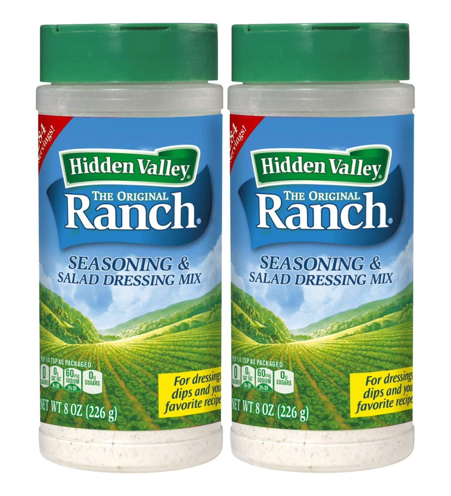 Hidden Valley Original Ranch Salad Dressing & Seasoning Mix 8 oz - Pack of 2 - Buy Online on GoSupps.com