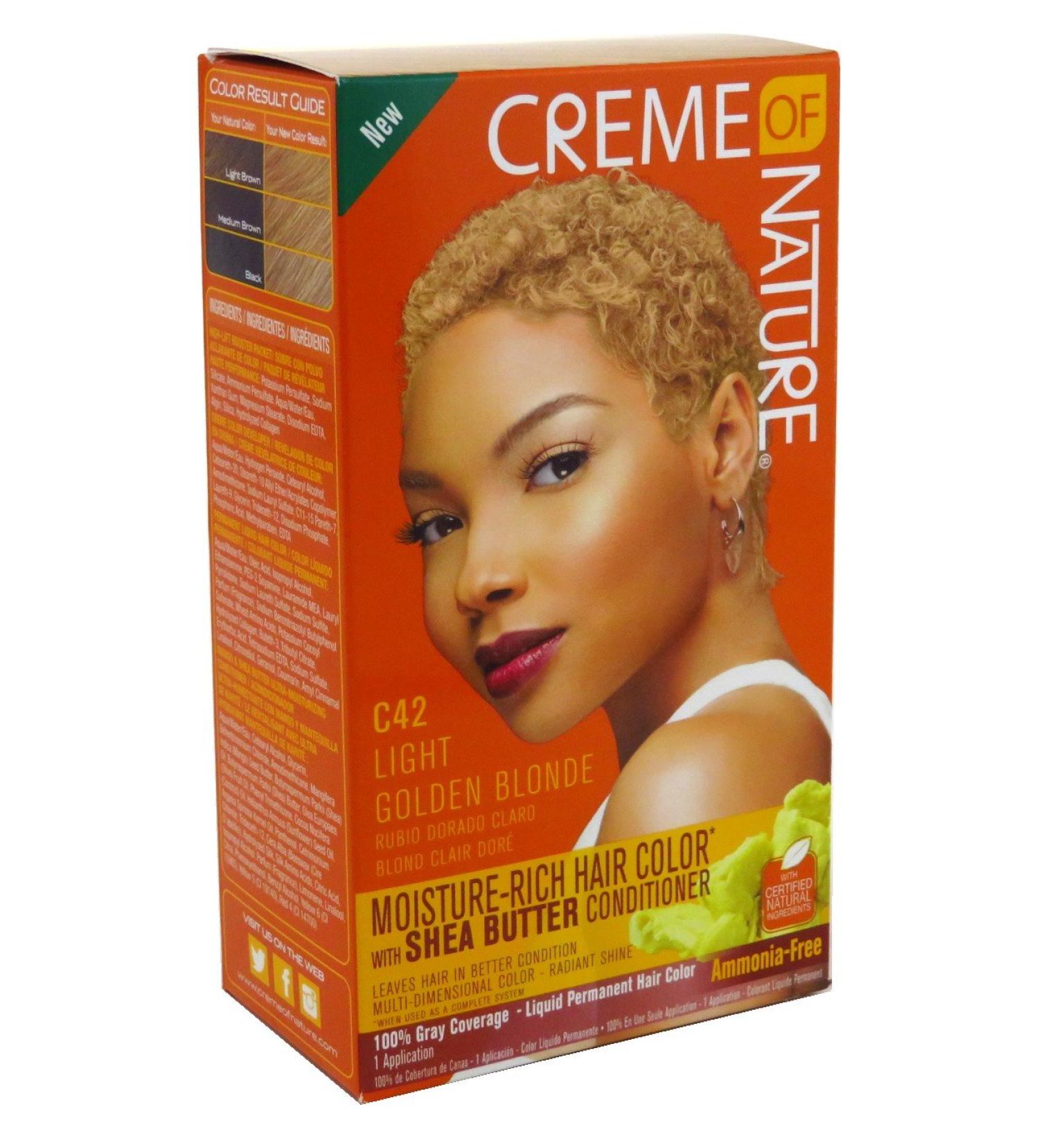 Creme Of Nature Color C42 Light Golden Blonde