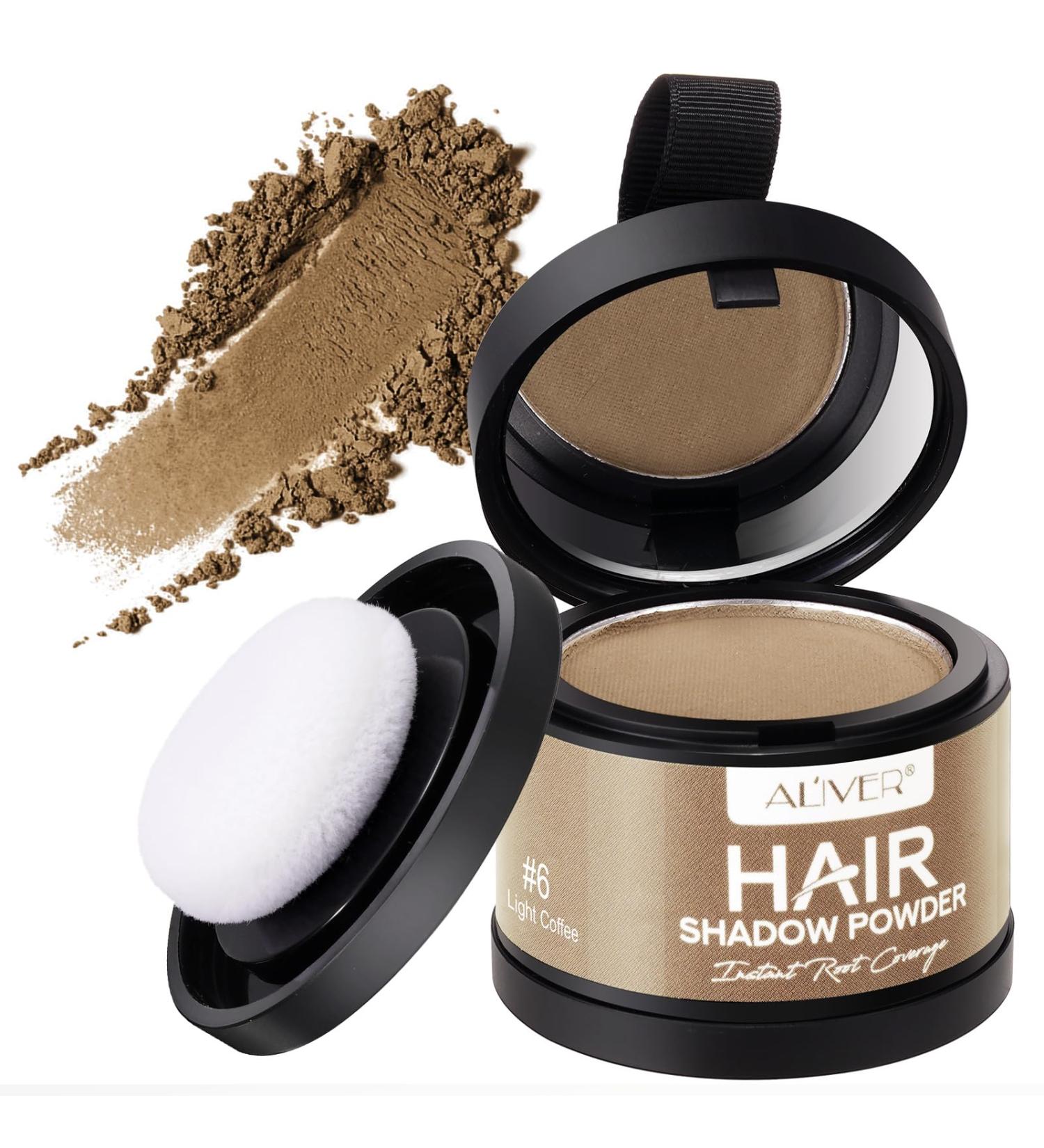 Space Hair Coffee Brown Powder - 4g Hair Thickener & Concealer for Men & Women | Wind & Waterproof Formula - Buy Online on GoSupps.com