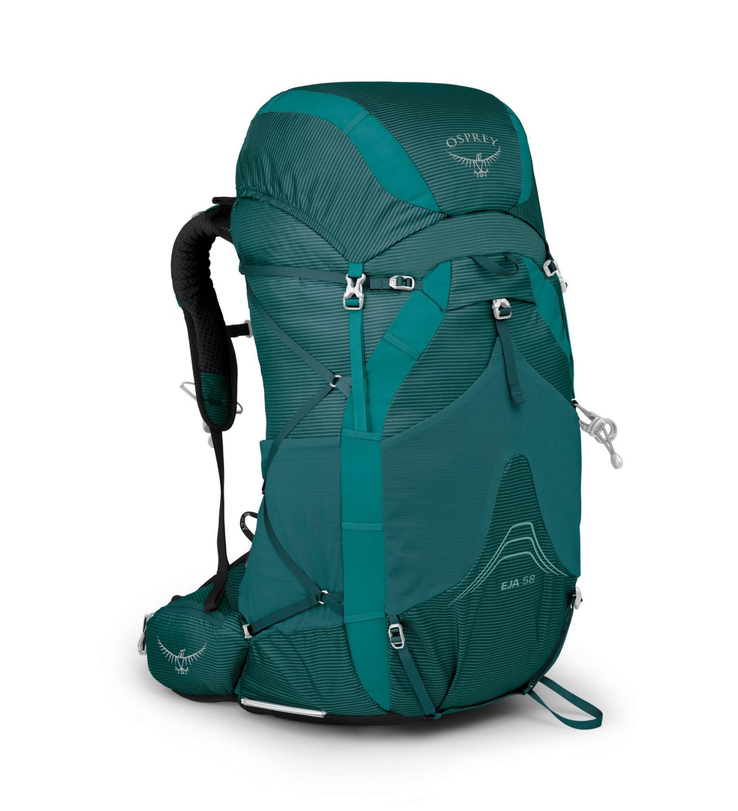 Osprey Eja 58 Women's Ultralight Backpacking Backpack - Deep Teal (Medium/Large) - Buy Online on GoSupps.com