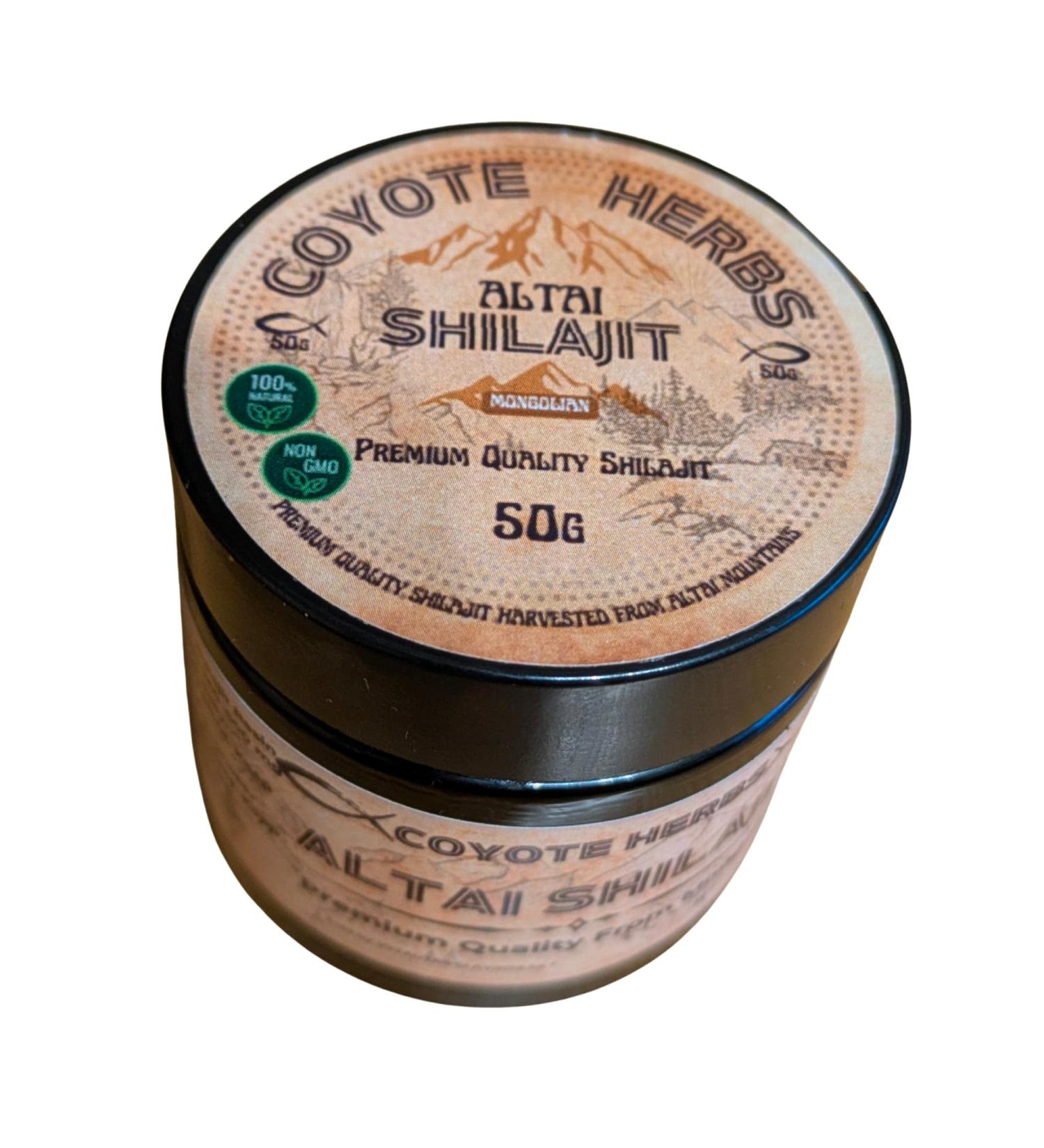 Shilajit | R sine 100 % pure | 50 g | Haute puissance min rale | Mongolie - Buy Online on GoSupps.com