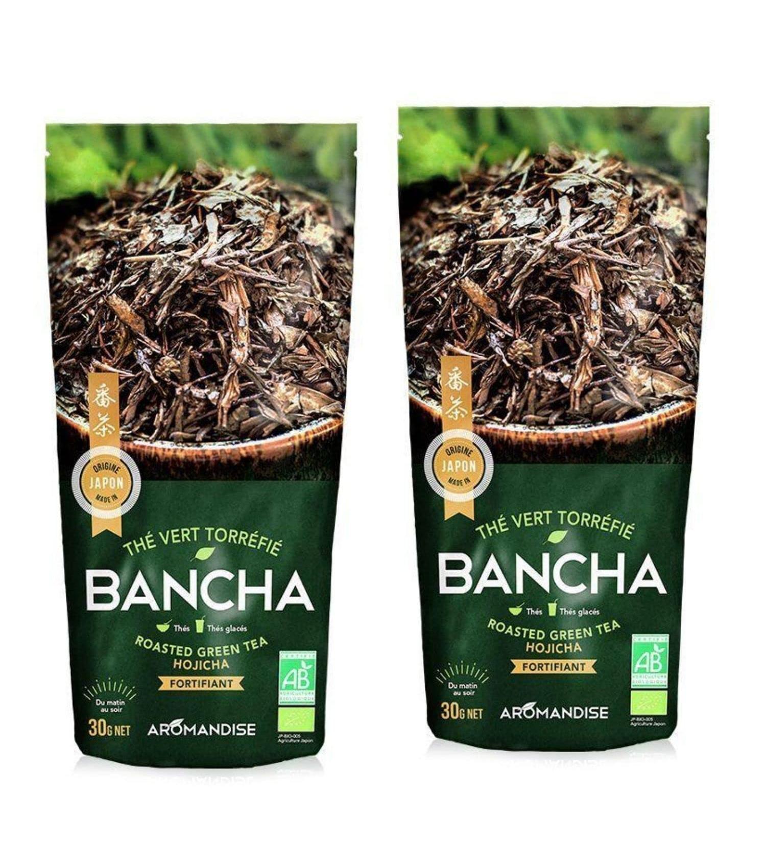 Aromandise Organic Japanese Bancha Hojicha Green Tea 60g