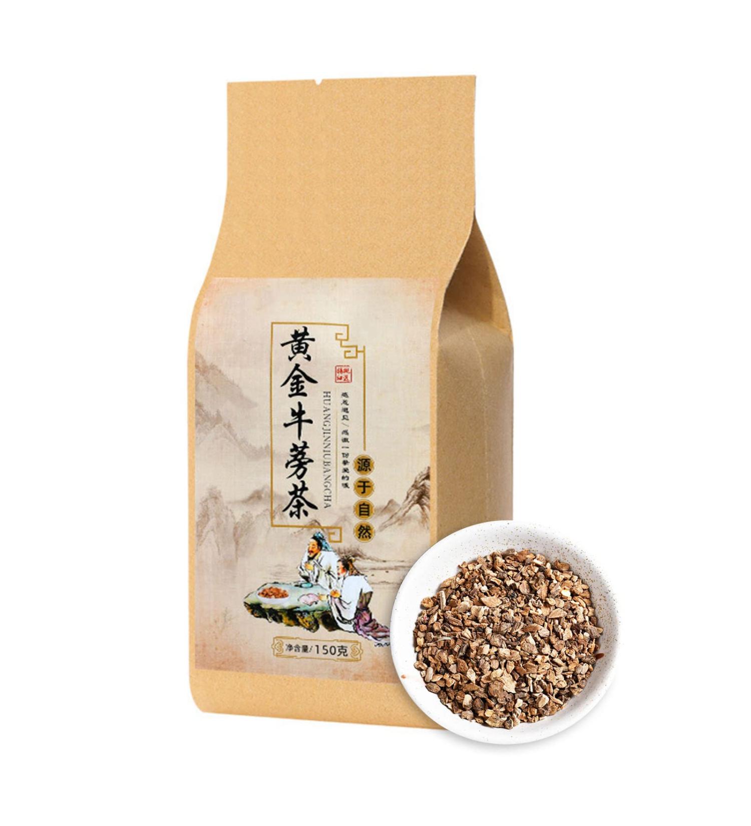 Burdock Root Tea Chinese Organic Tea Bags Corncob Filter Paper Packed Chinese Tea for Family Friends (30 Bags) - Buy Online on GoSupps.com