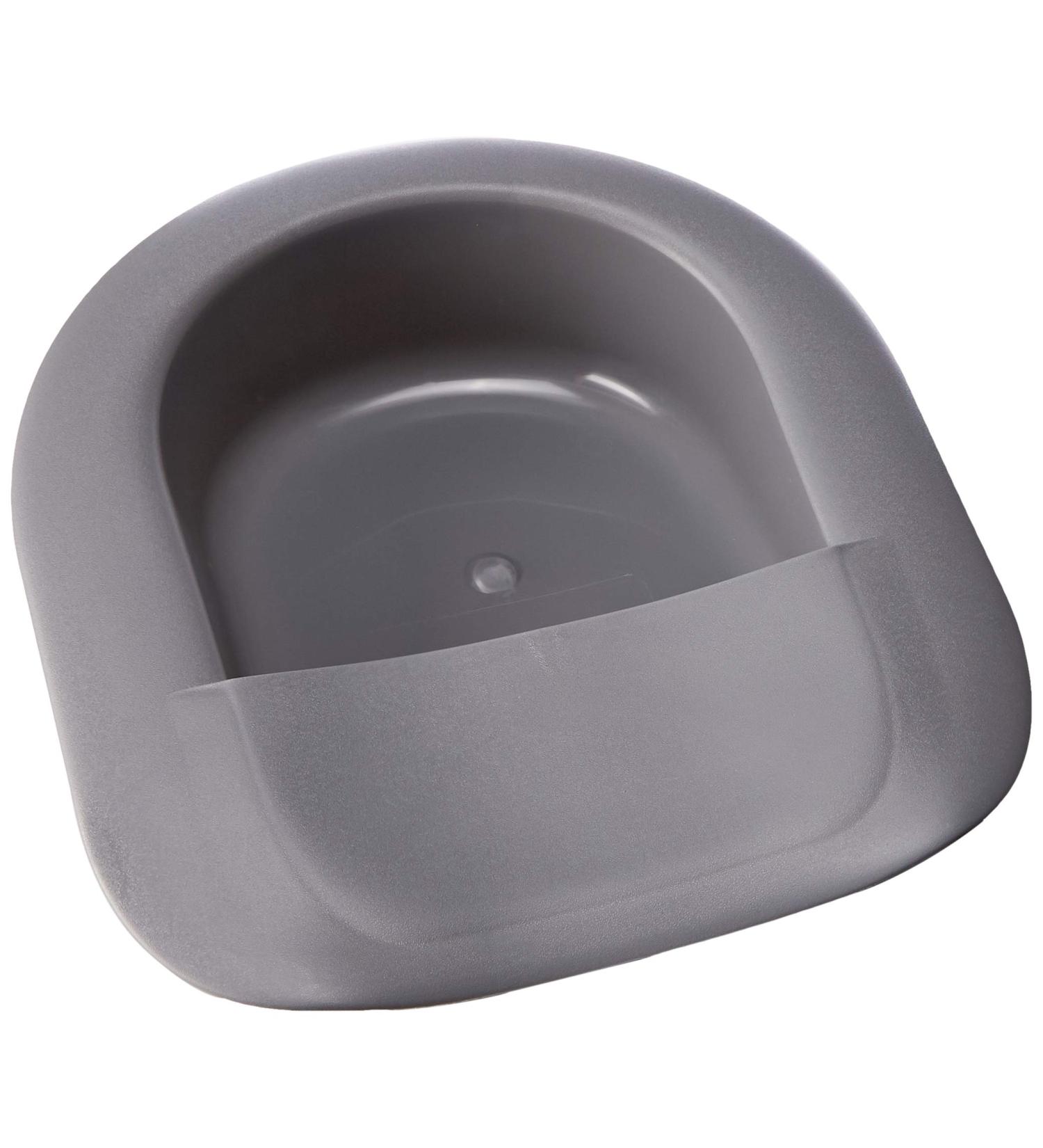 Medline Mega-Fracture Bariatric Bedpans 80-oz Graphite - Pack of 4 | Durable and Spacious Bedpans - Buy Online on GoSupps.com