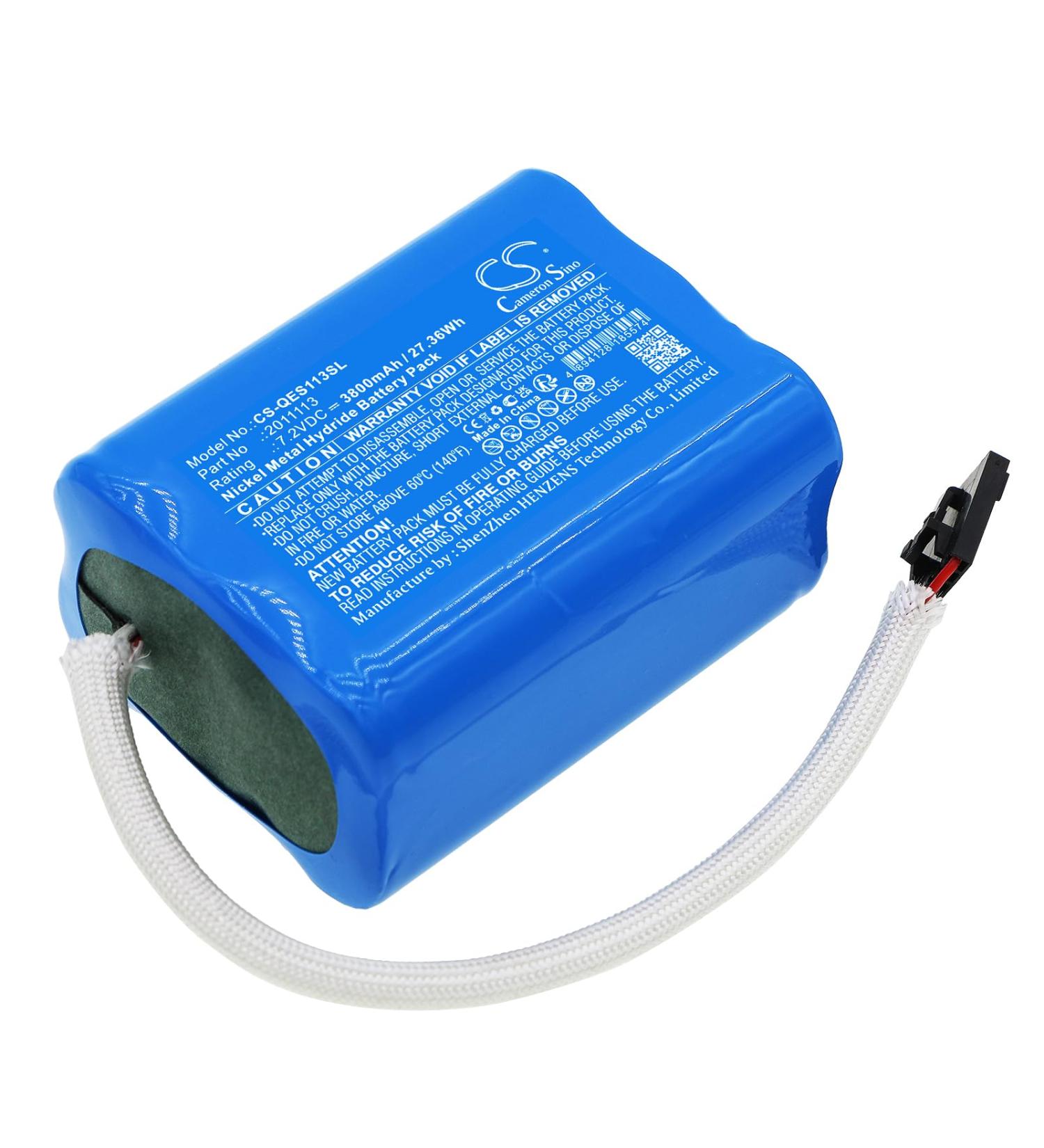 Estry 3800mAh Battery Replacement for QED Environmental Systems 2011113