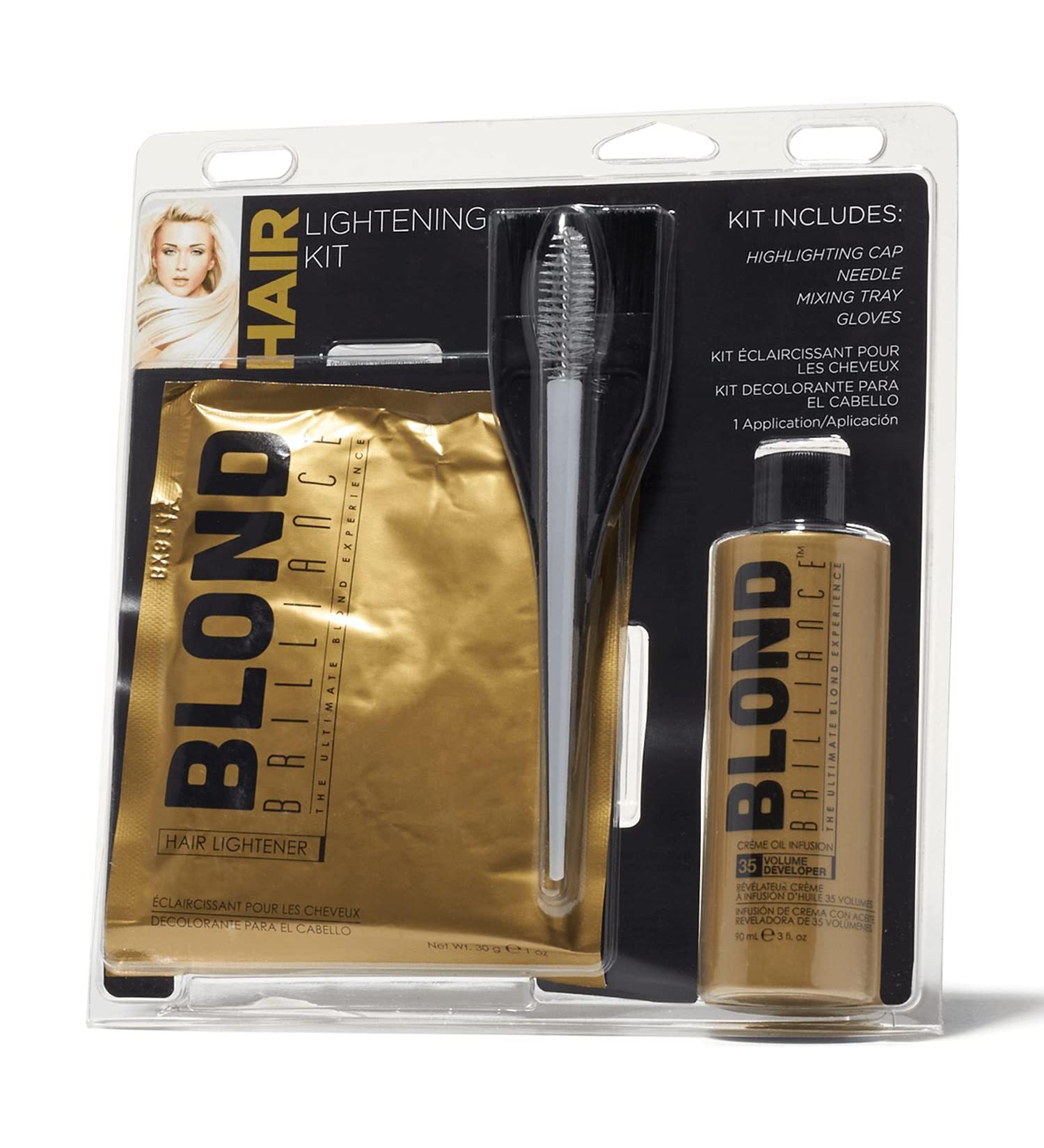 Blond Brilliance Hair Highlight Kit - 7 Piece Set - Buy Online on GoSupps.com