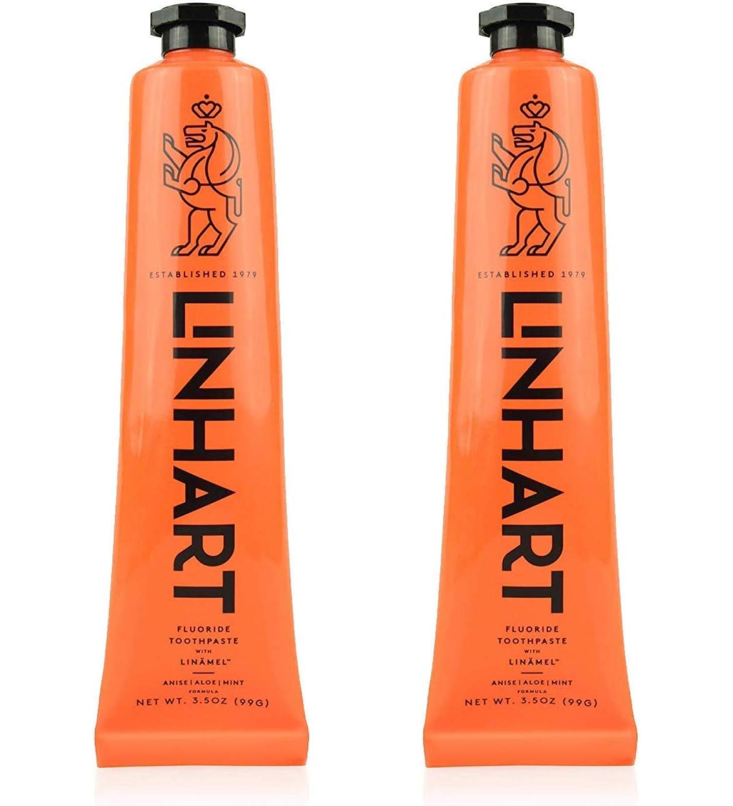LINHART Whitening Toothpaste - Enamel Strengthening Teeth Whitening with Mint Flavor (Smile Set) - Buy Online on GoSupps.com