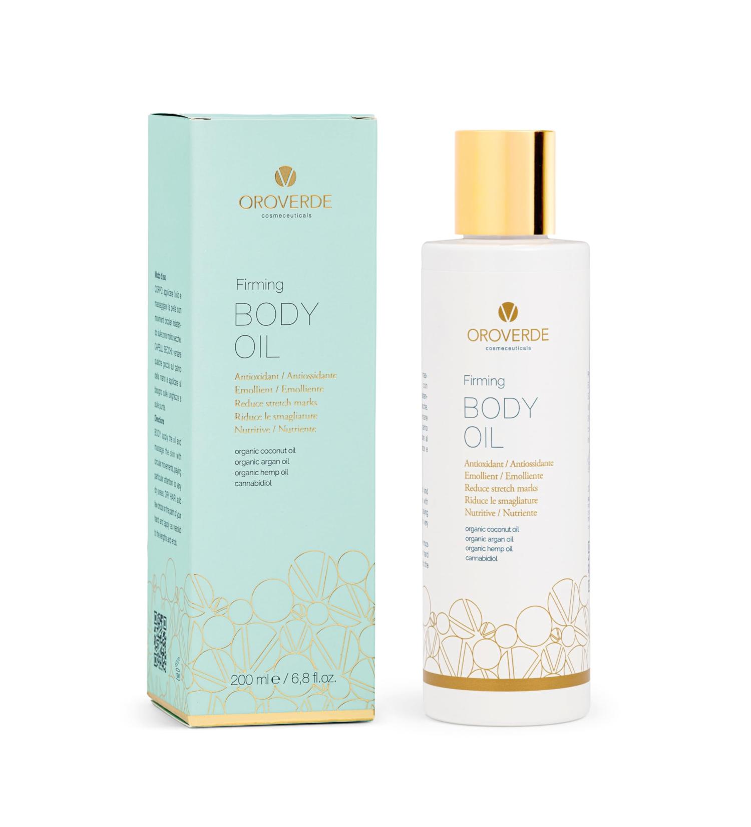  OROVERDE OROVERDE Body & Hair Oil 200ml with Monoi Tiare Argan & CBD - Reduces Stretch Marks Antioxidant & Nourishing - Elastic Moisturizing Ideal for Dry Skin & Dry Hair - Formula - Buy Online on GoSupps.com