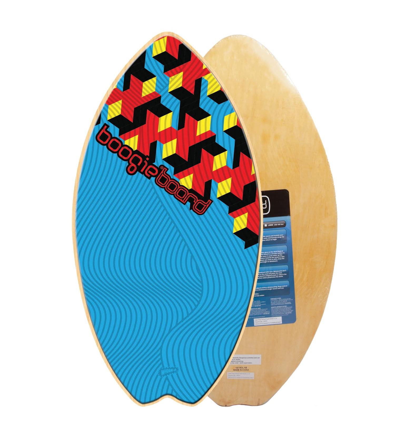 Wham-O Boogieboard Eva Skim Board 35.5" | Soft 3D Grip Pad | Multilayered Wooden Core |High Performance Shapel | Surfboard for Ocean  Sea  River  Pool - Buy Online on GoSupps.com