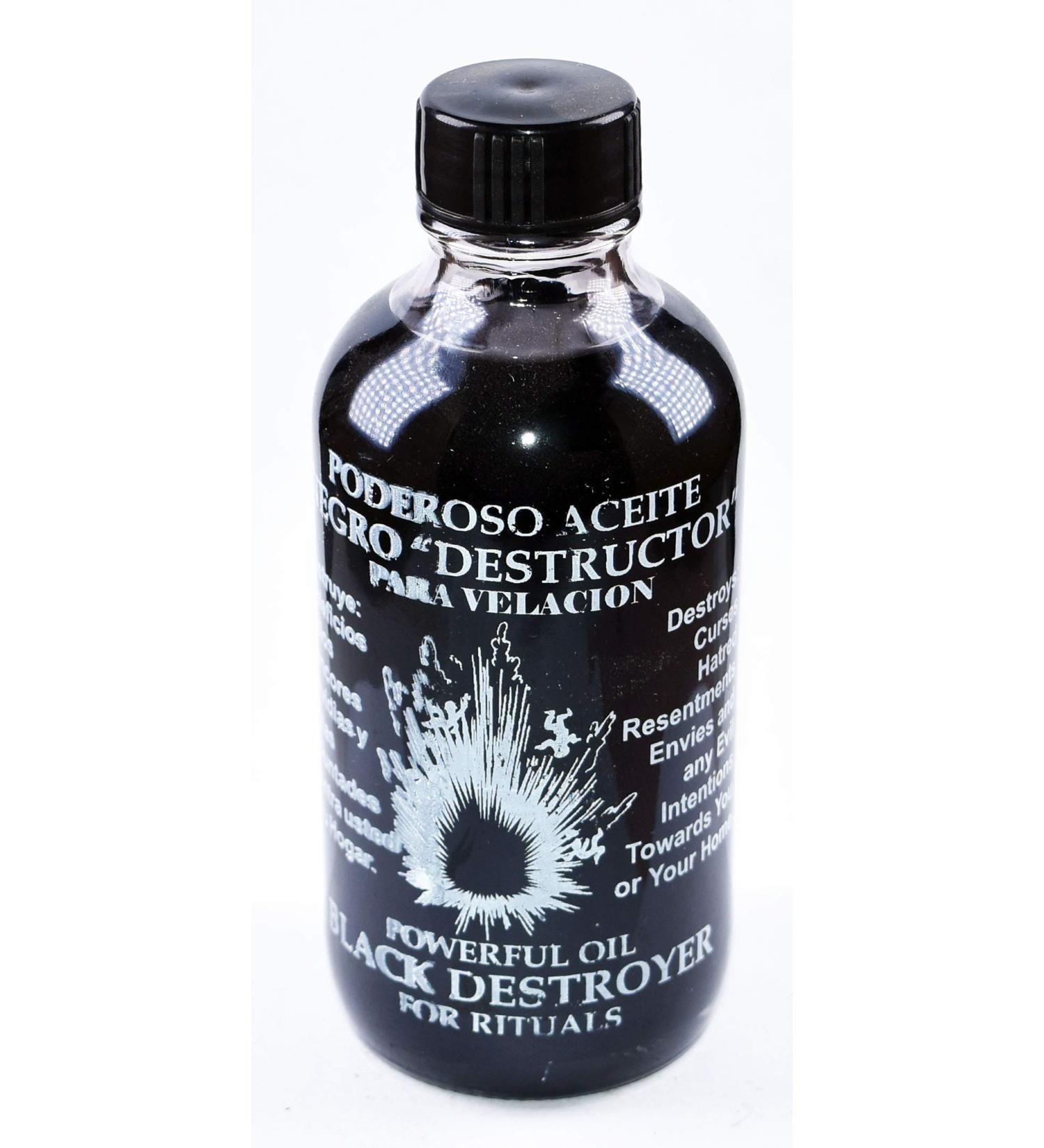 1 Piece BRYBRADAN Black Destroyer Oil/ Negro Destructor ACEITE 4 OZ.(118ML)