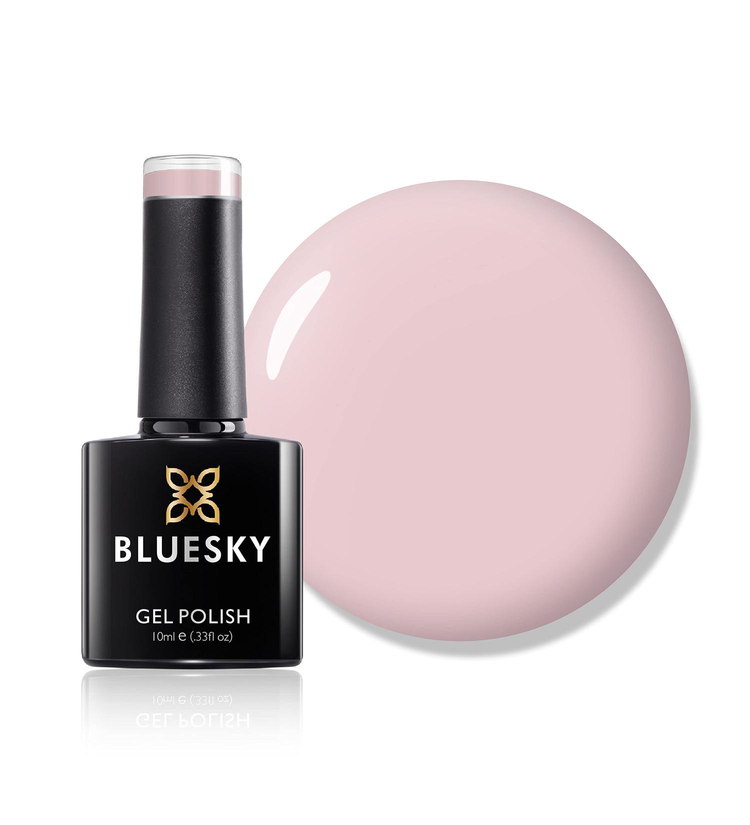 Bluesky Gel Nail Polish Nude Knickers 80565 Light Pink Long Lasting Chip Resistant 10 ml Nude Knickers 10 ml (Pack of 1) - Buy Online on GoSupps.com