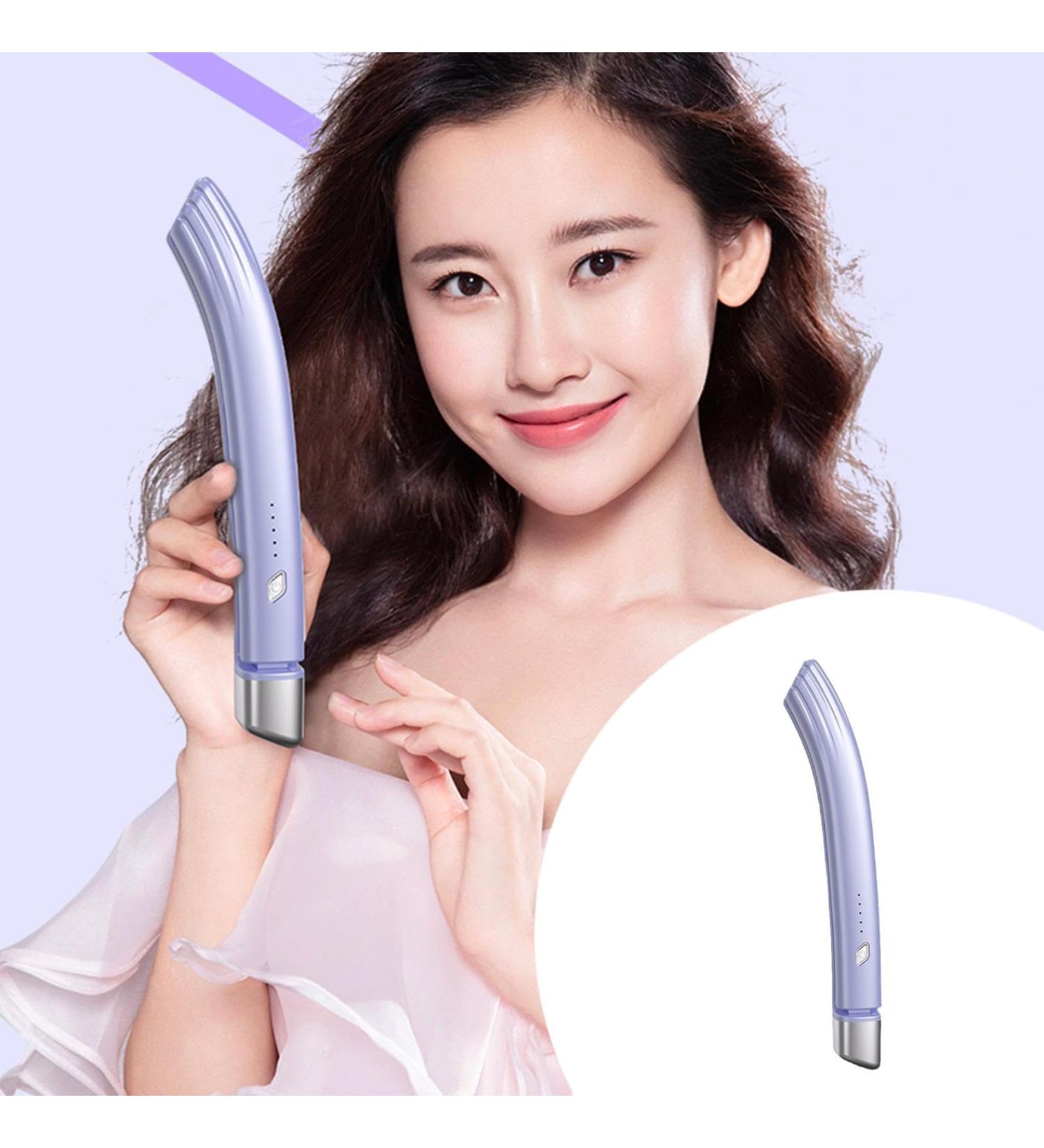 Buy Portable Hair Crimper & Volumizing Iron - Fast Heating Adjustable Temp Nano Ceramic - EU Purple for Home & Salon Use - Buy Online on GoSupps.com