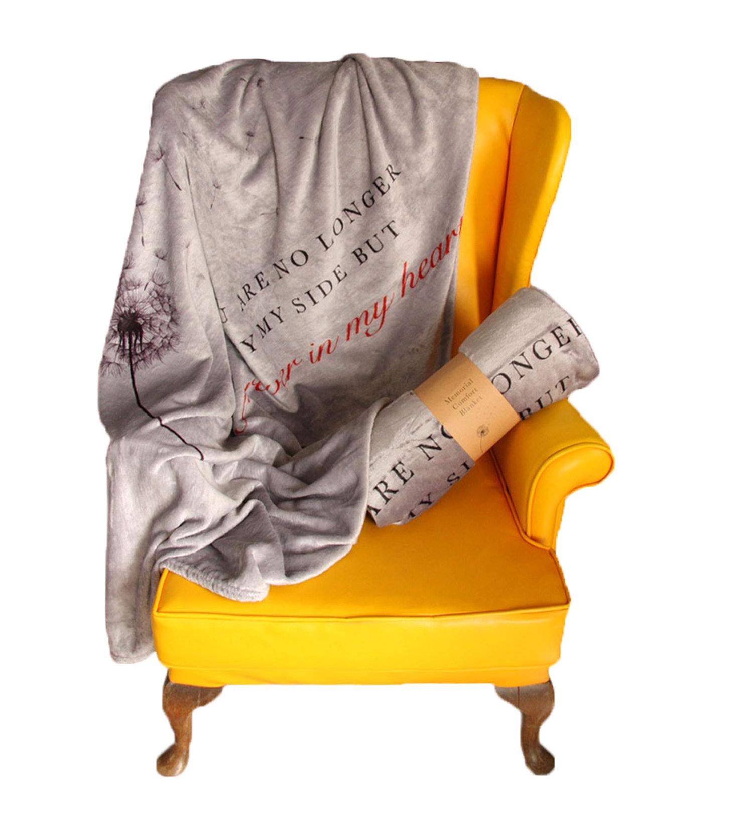 Sympathy Blanket for Loss of Loved One | Comforting Bereavement Gift | Dog Memorial & Pet Loss Remembrance | Super Soft Memory Blanket - 50 x 70 - Buy Online on GoSupps.com