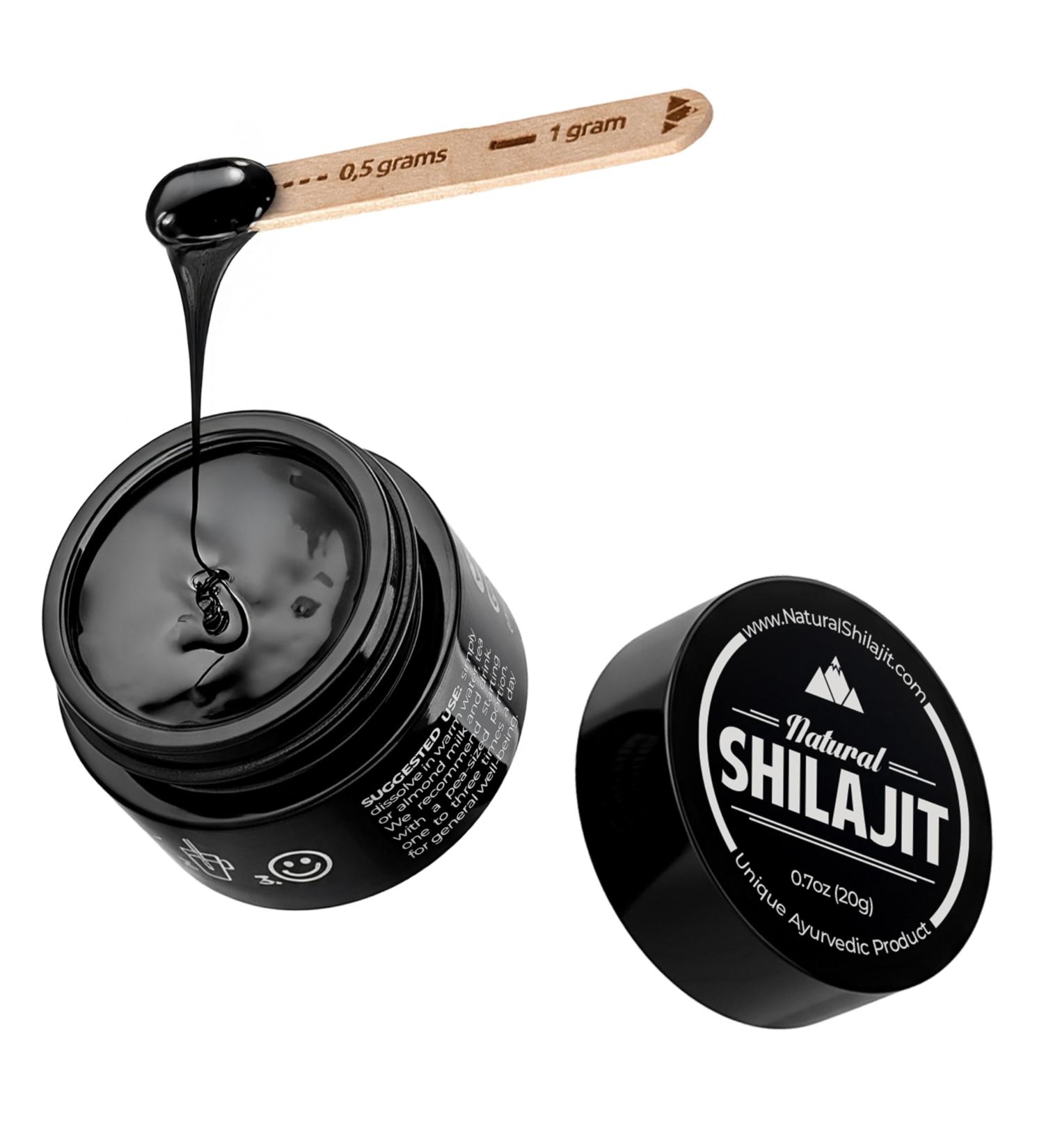 NATURAL SHILAJIT Resin (20g) Genuine Altai Shilajit for Men & Women DBP-Verified Bioactive Complex Trace Minerals & Fulvic Compounds Lab Tested Pure Resin Supplement 0.71 Ounce (Pack of 1) - Buy Online on GoSupps.com