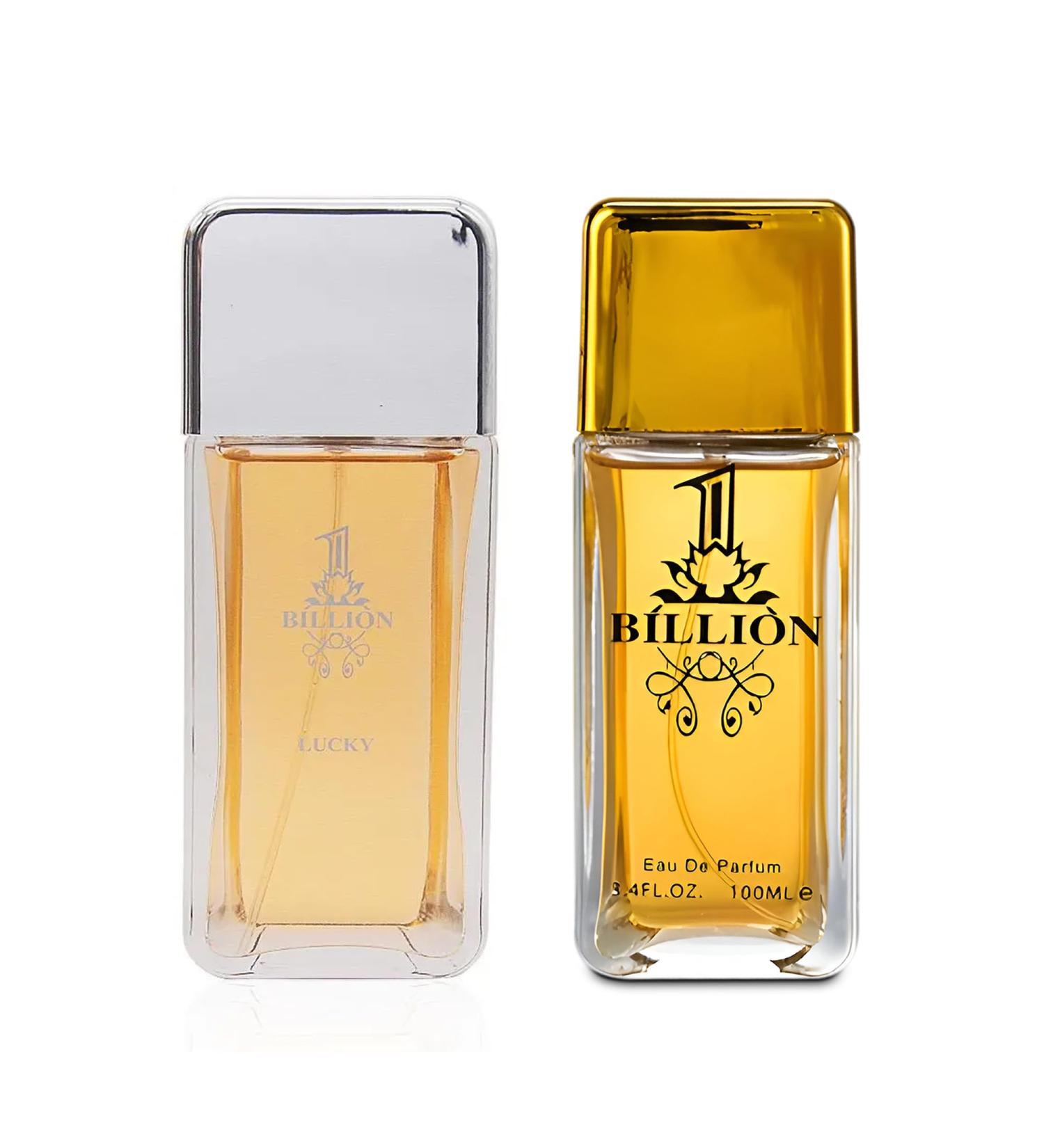 Men's Cologne 1 Billion Combo Eau De Toilette for Men-Fresh Romantic Scent Perfume for Men 3.4 Fl Oz Each Natural Spray For All Skin Daily Used 1 Billion&Billion Lucky - Buy Online on GoSupps.com
