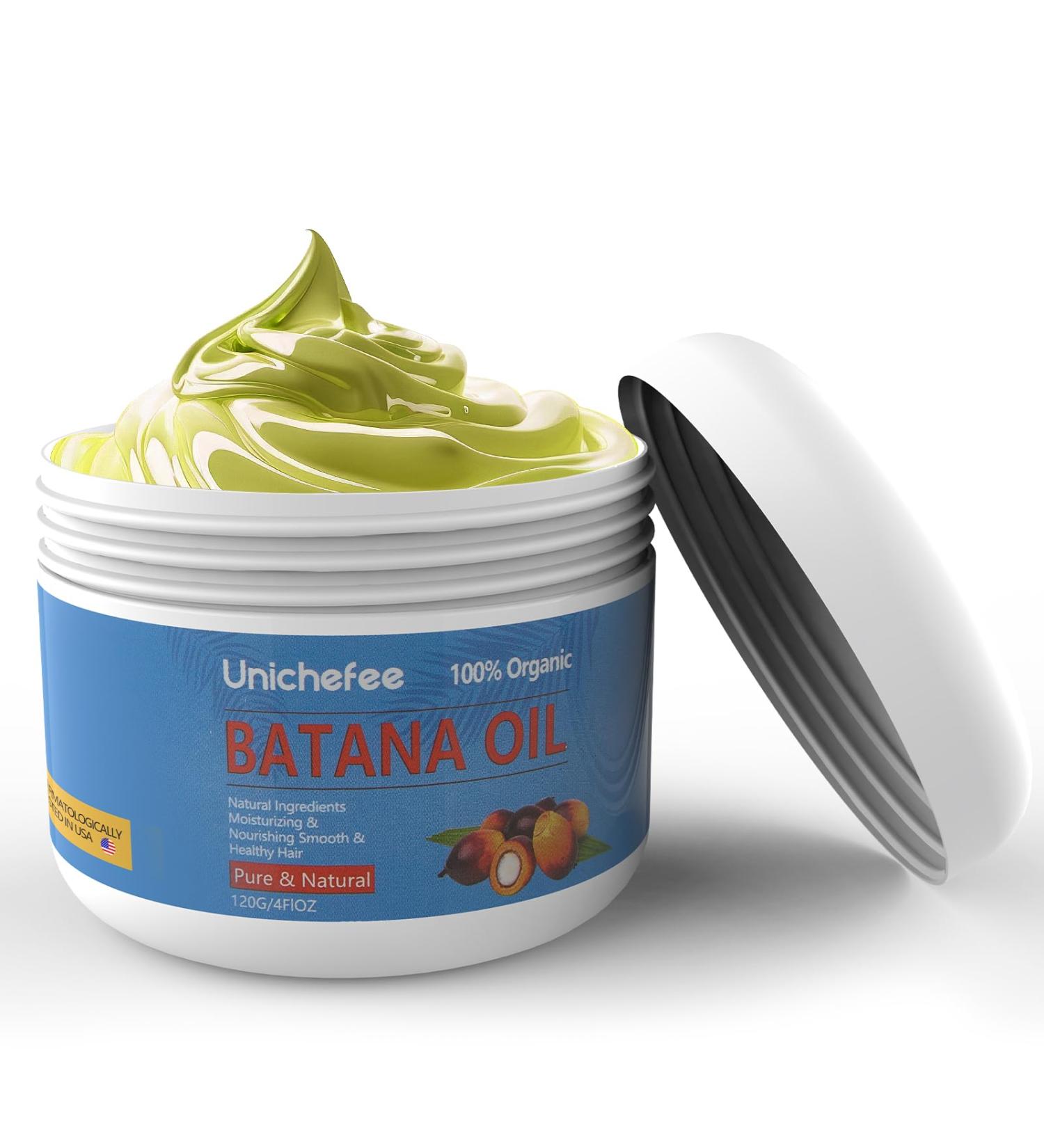 Pure Batana Oil for Hair Growth - Dr. Sebi Organic Cold Pressed Unrefined Raw - 30g for Men & Women | Combat Hair Loss Thicken Hair & Repair Frizzy Damaged Hair - Buy Online on GoSupps.com