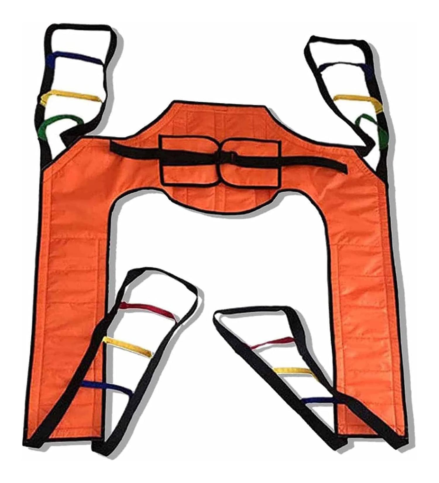 Patient Lift Sling Heavy Duty Transfer Reusable Sling Divided Leg Sling Patient Elderly Sitting Belt Lift Sling for Seniors Bedridden Disabled Obesity Orange - Buy Online on GoSupps.com