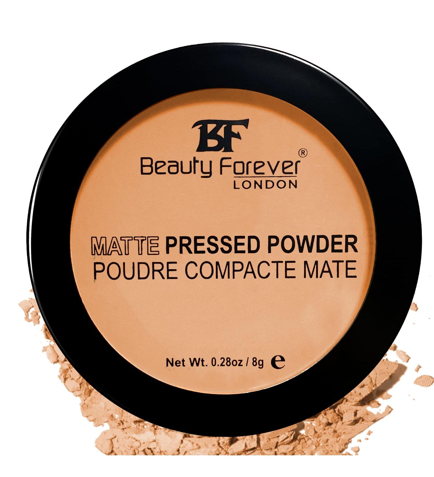 Beauty Forever Matte Pressed Powder 8g (06 Honey) - Oil-Free & Lightweight - Buy Online on GoSupps.com