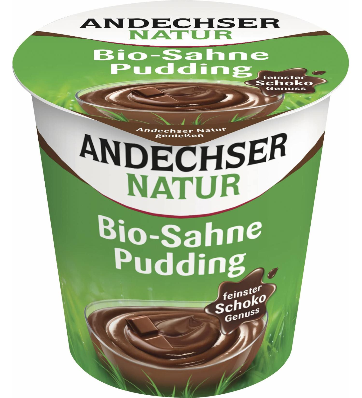Andechser Natur Organic Pudding Chocolate 10% (6 x 150 gr) 150 g (pack of 6)