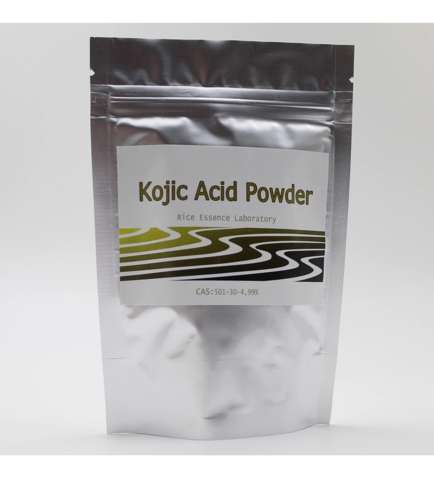Pure Kojic Acid Powder 50g for Skin Lightening - Buy Online on GoSupps.com