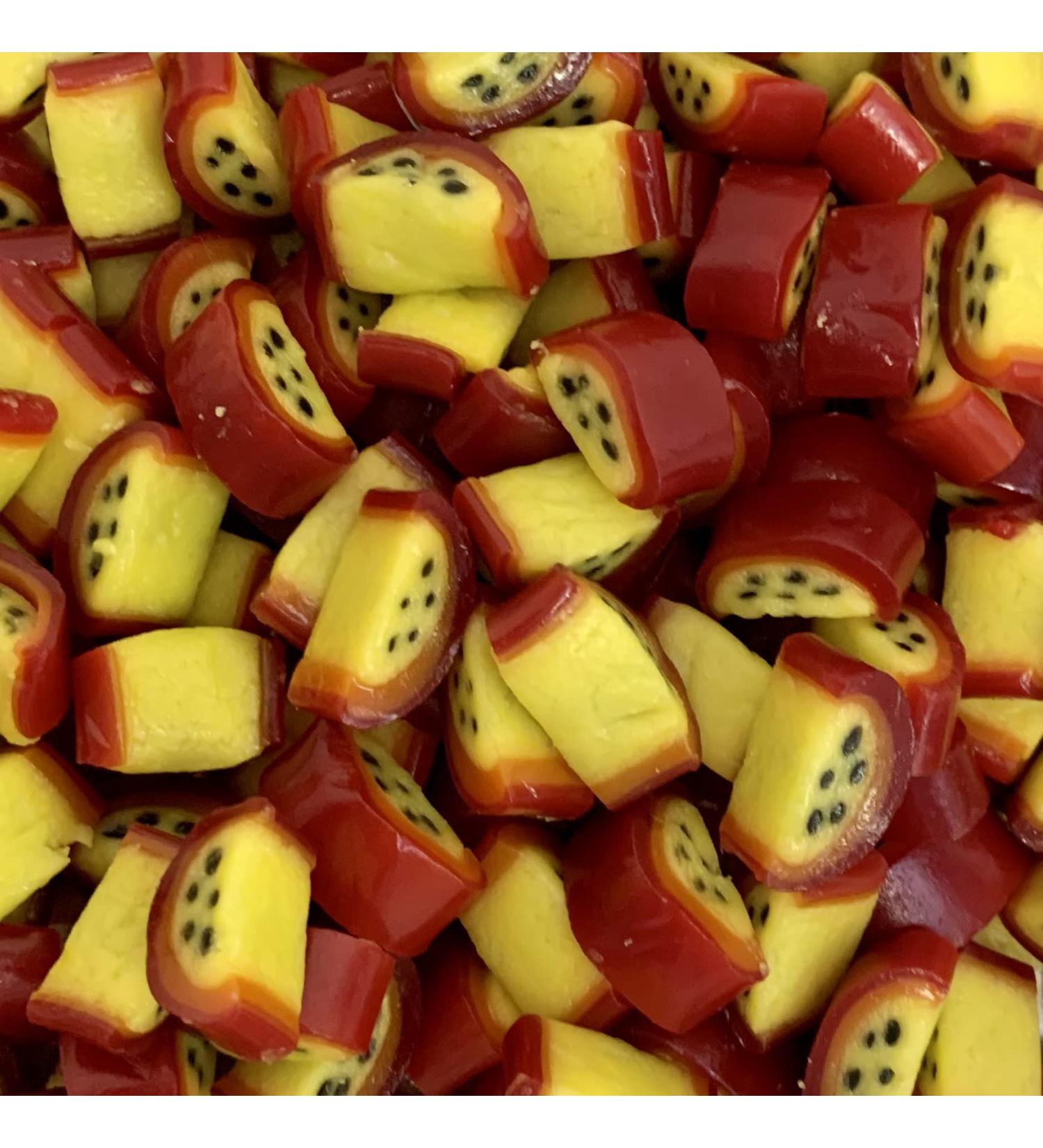 Passion Fruit Slices 200g Treat Bag by The Gourmet Sweet Company