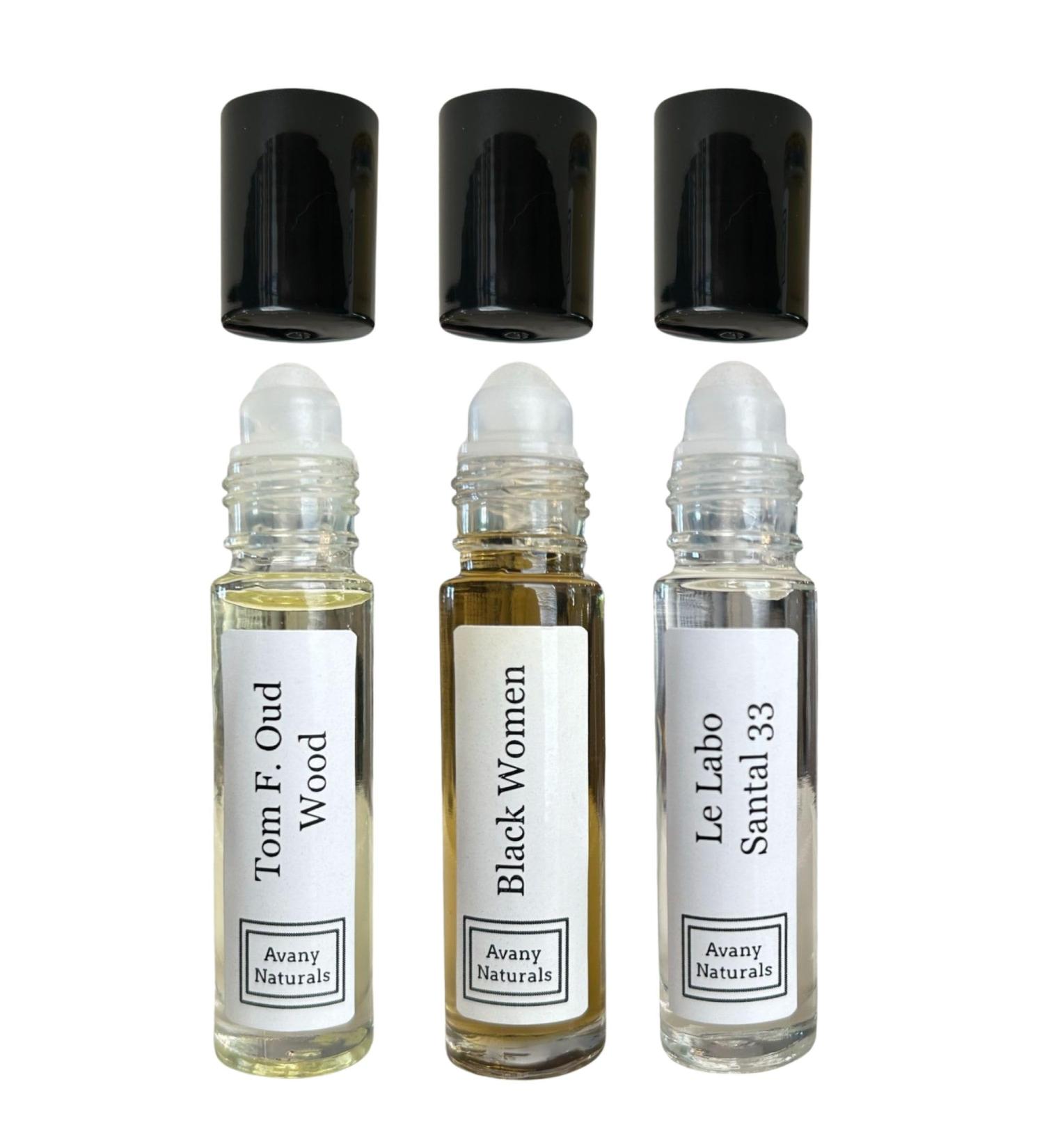 3 Pc Womens Gift Set Fragrance Oil For Women Roll On Body Oil Perfume Samples Fragrance Oil Gift For Her Perfume Oil Sampler Gift Box (Woody) - Buy Online on GoSupps.com