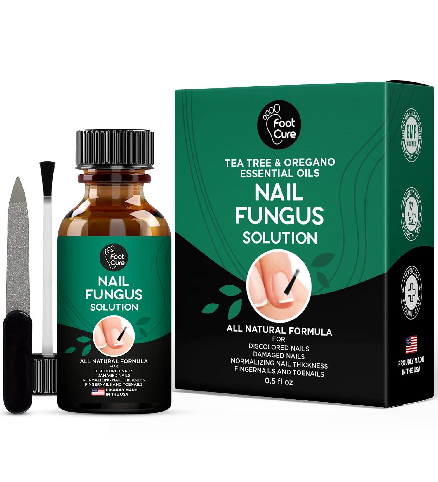 Extra Strength Toenail Fungus Treatment - USA Made Nail Fungus Solution for Thick, Broken & Discolored Nails - Buy Online on GoSupps.com