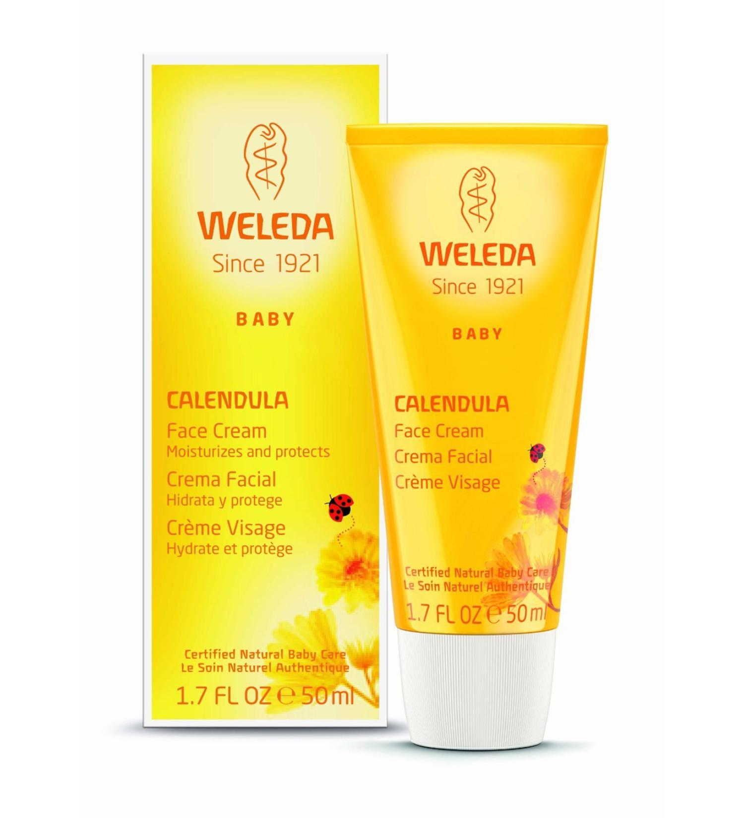 Weleda Calendula Baby Face Cream - 1.7oz - Buy Online on GoSupps.com