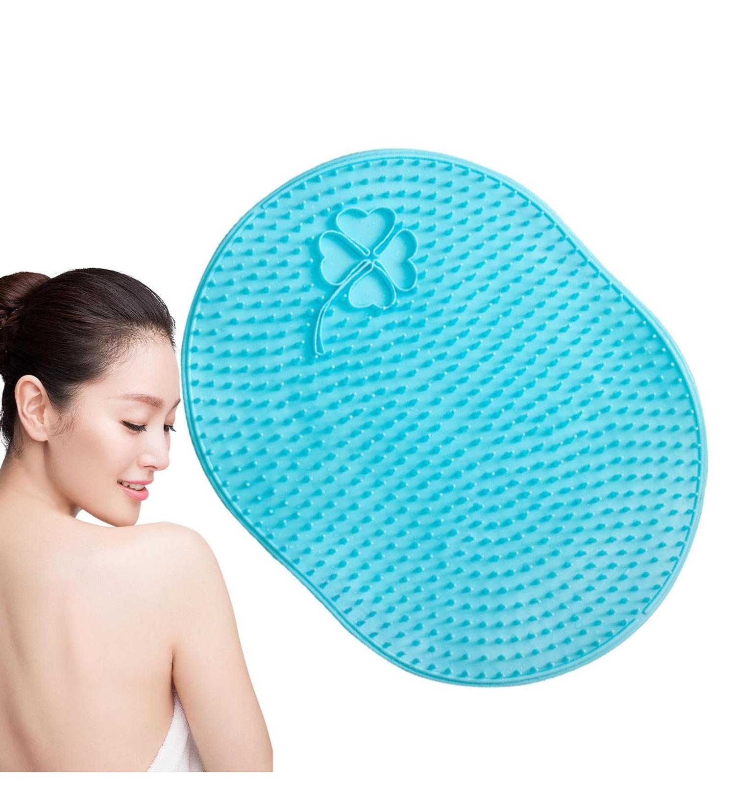 Vllold Blau Foot Scrubber - Non-Slip Wall-Mounted Shower Device for Easy Cleaning & Massage | Suction Cup Design for Men Women Boys & Girls - Buy Online on GoSupps.com