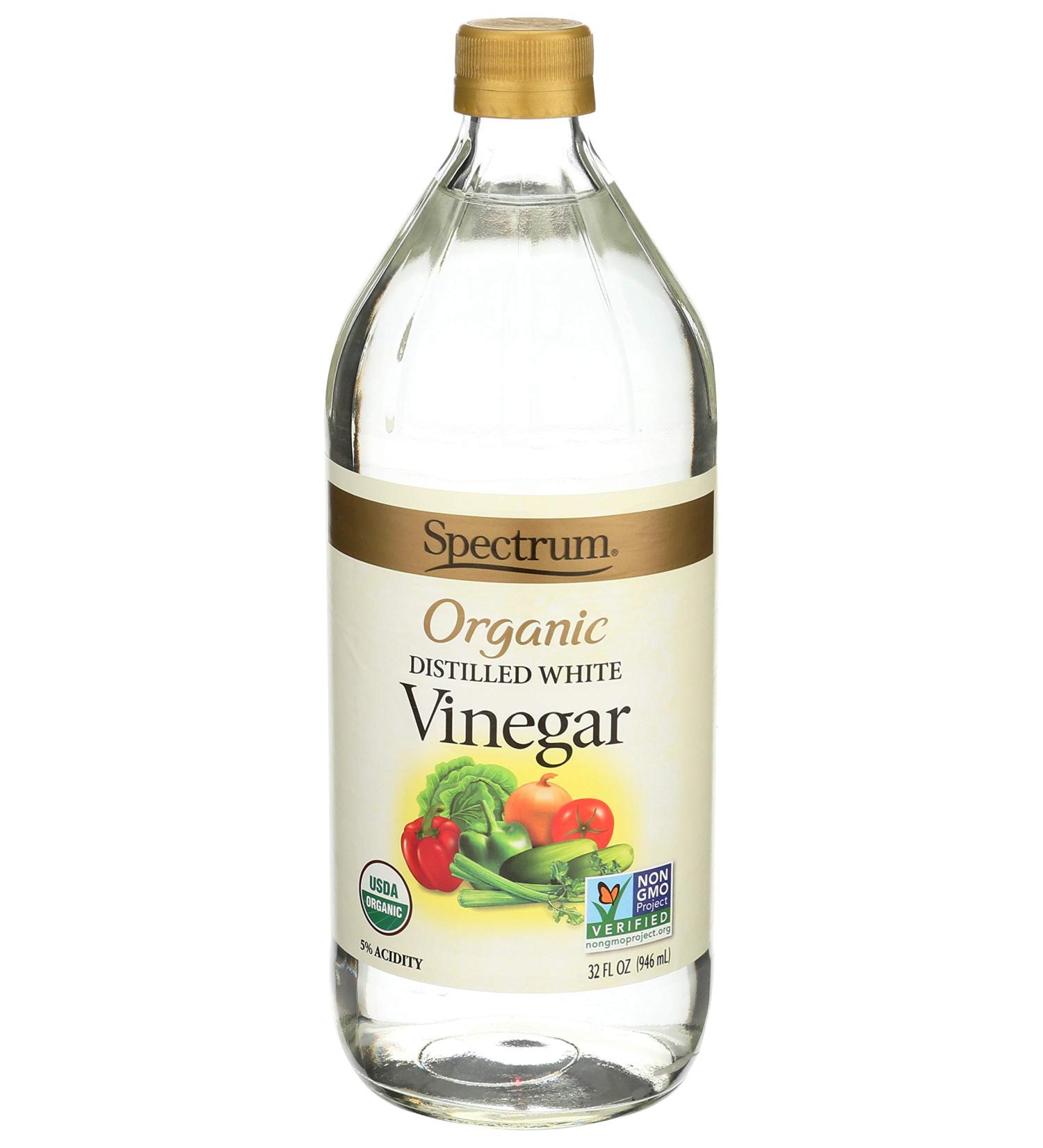 Spectrum Naturals Organic White Distilled Vinegar 32 Oz - Buy Now for Pure, Organic Flavor! - Buy Online on GoSupps.com
