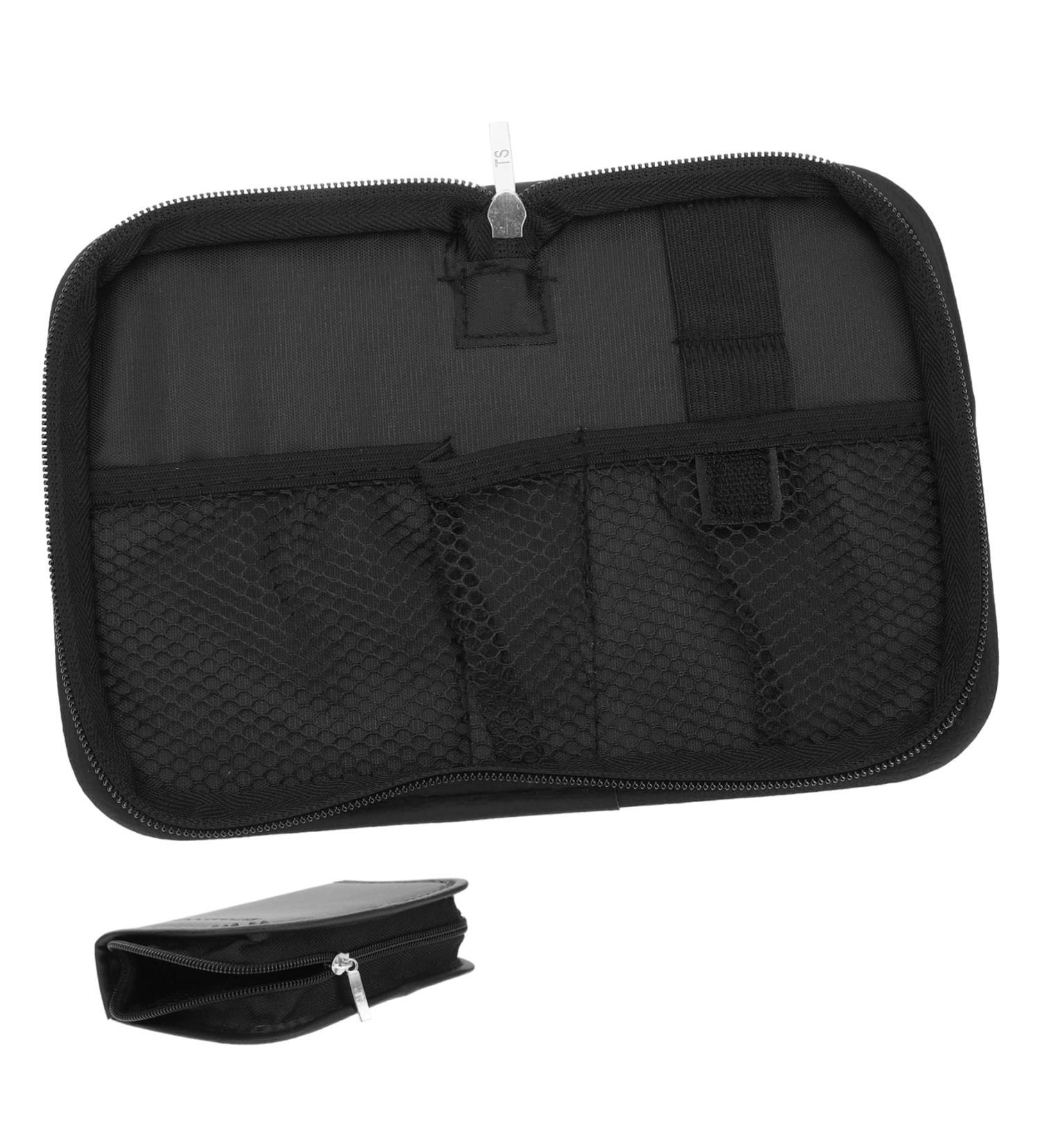 DOITOOL Glucose Meter Hard Travel Case - Blood Sugar Monitor Organizer Shell for Convenient Storage of Sphygmomanometer Accessories and Test Lancet - Black - Buy Online on GoSupps.com