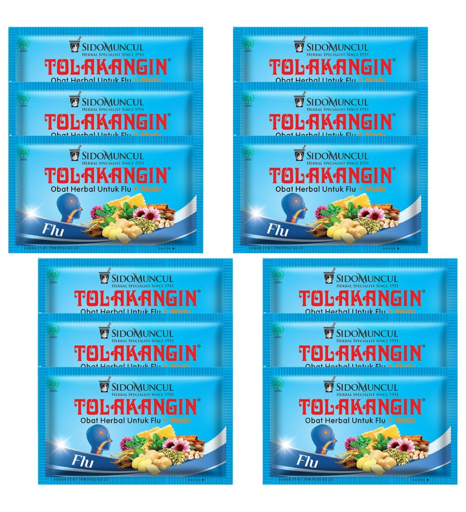 Tolak Angin Flu 12 sachets de 15 ml Pr t boire - Miel et d herbes Sido Muncul