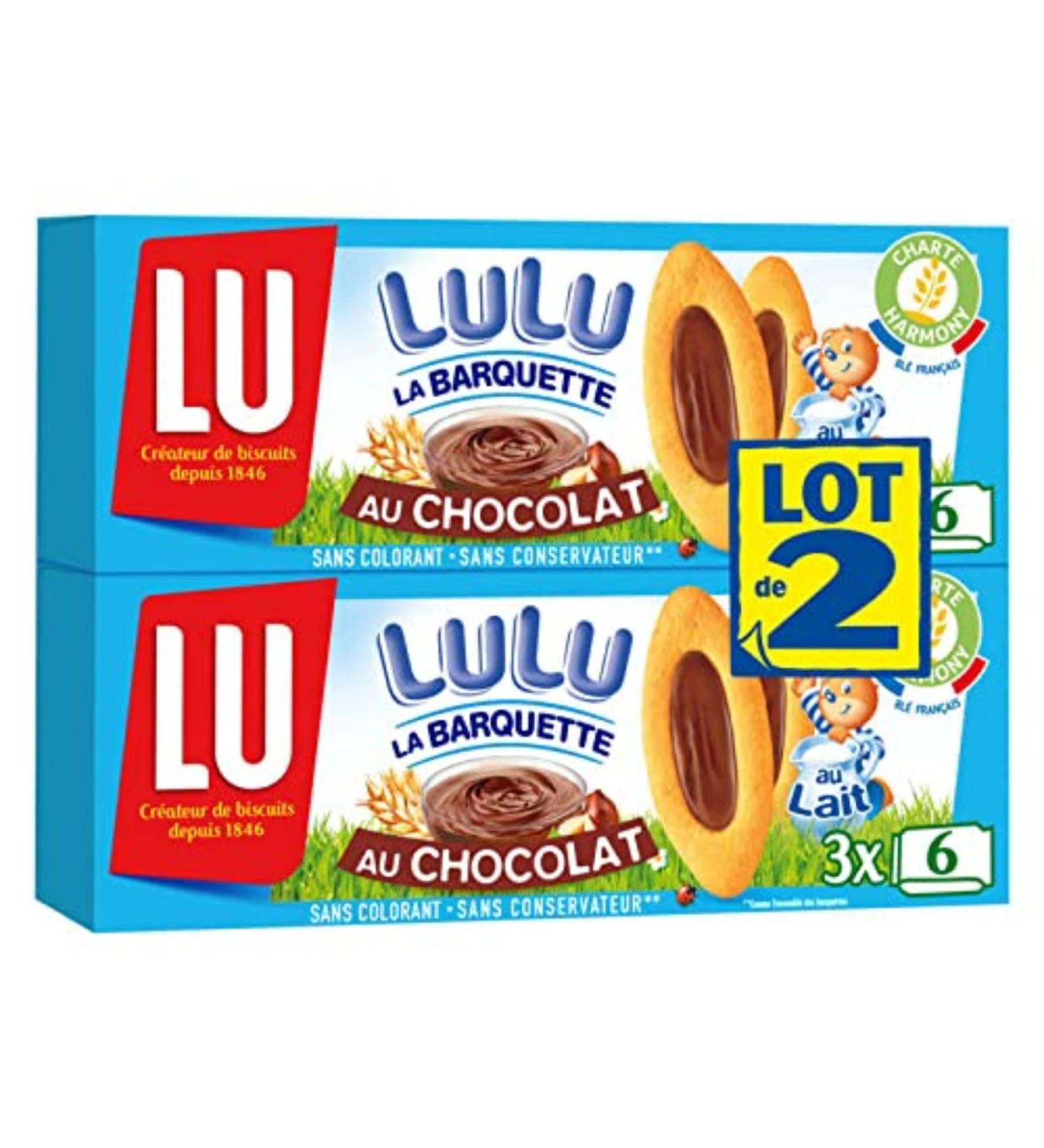 Lu Chocolate Tray, Children's Snack, 2 x 120 g