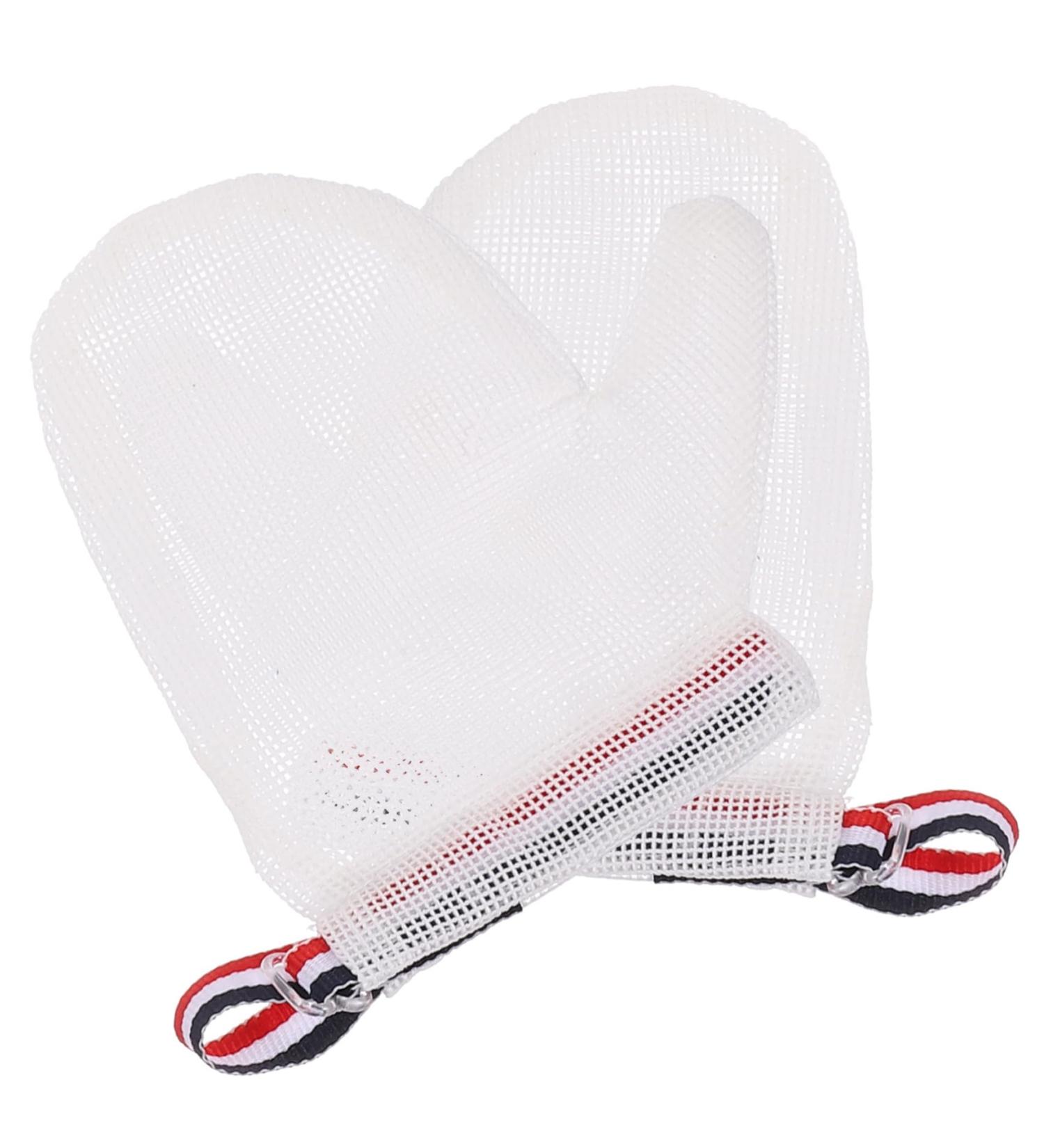 Frcolor Anti-Eating Gloves for Newborns - Scratch-Resistant Finger Protection 2 Pairs | Baby Pacifier & Thumb Littering Solution - Buy Online on GoSupps.com