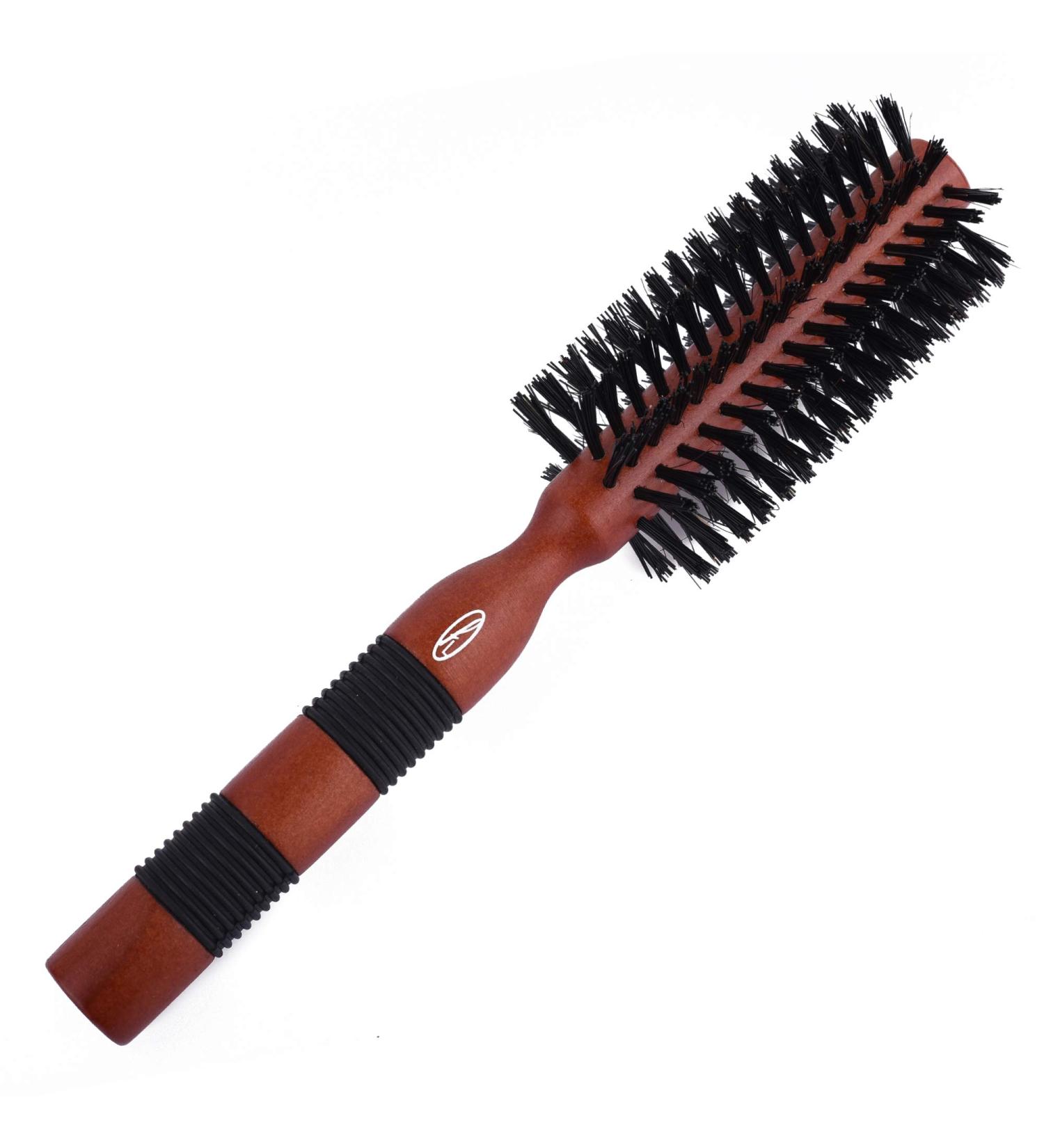 Fine Lines Radial Bristle Brush - Boar and Nylon Bristles for Afro, Wet, Curly Hair | Soft Hair Brush for Women & Men - Buy Online on GoSupps.com