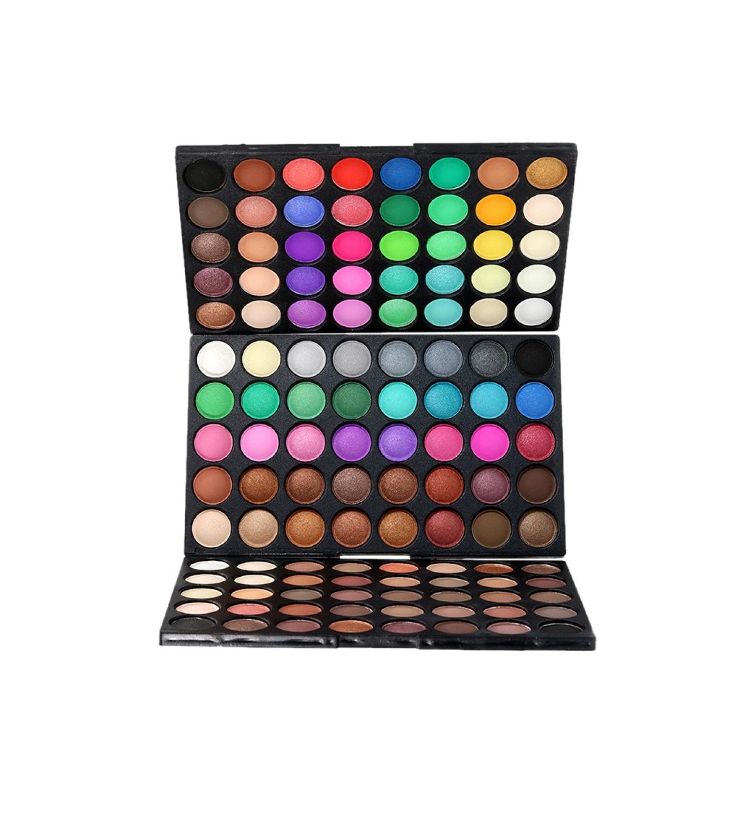 Kokiya 120 Colors Eyeshadow Eye Shadow Makeup Kit Set Beauty Cosmetics Box - Buy Online on GoSupps.com