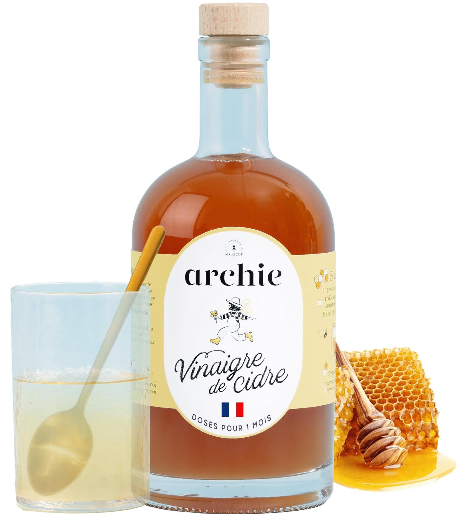 Archie Organic Honey Apple Cider Vinegar. Strengthens the immune system Boosts energy Improves mood. - Buy Online on GoSupps.com