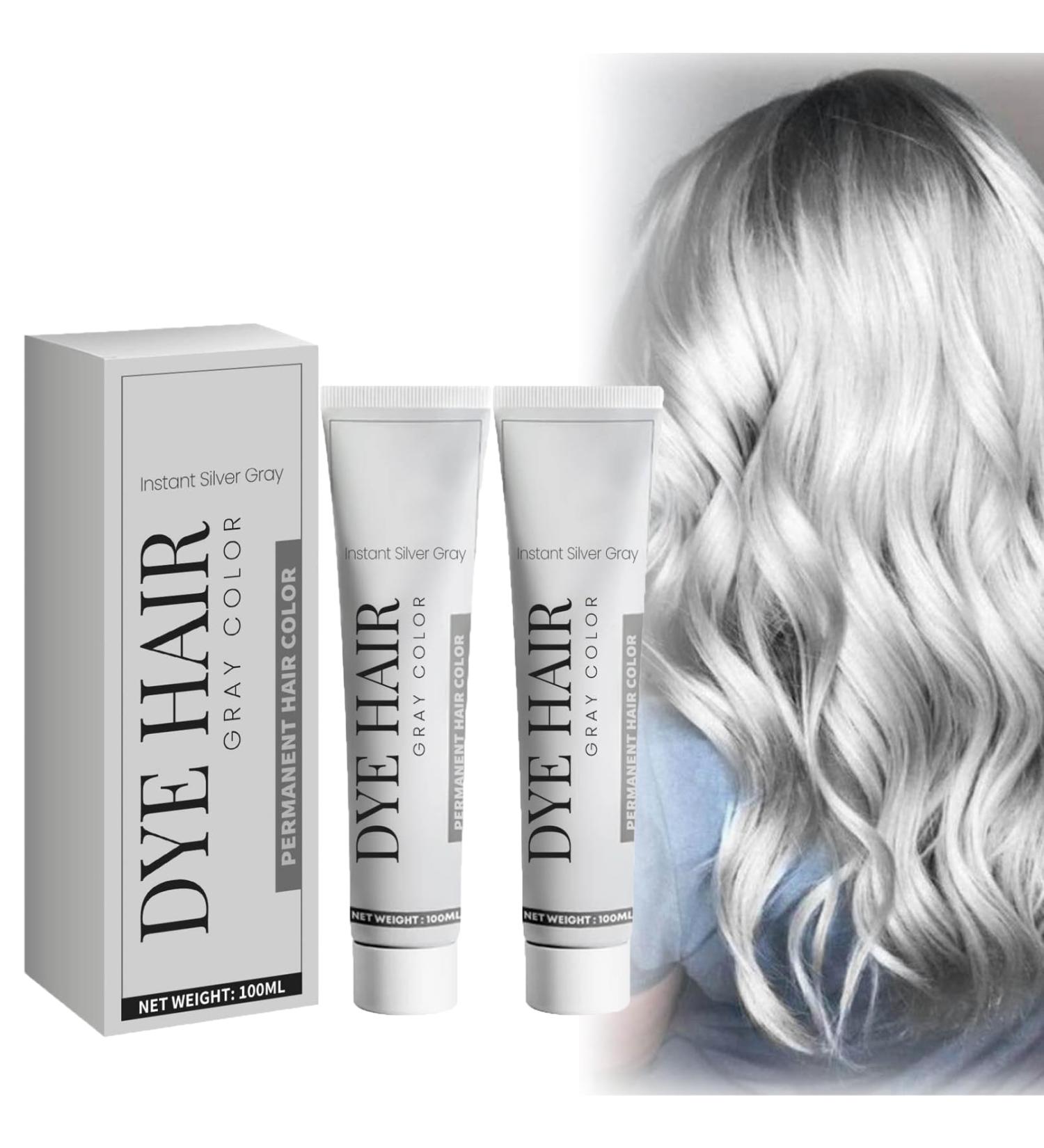 Orgrul Gotysles 2 pieces gray hair dyes 100 ml natural color cream unisex with personal look - Buy Online on GoSupps.com