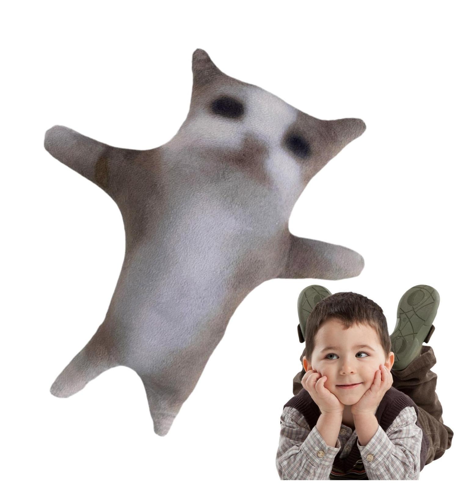 Happy Cat Plush Toy - Interactive Sound Cat Plush Stuffed Animal - Soft & Adorable Happy Cat Meme Plush for All Ages - Buy Online on GoSupps.com