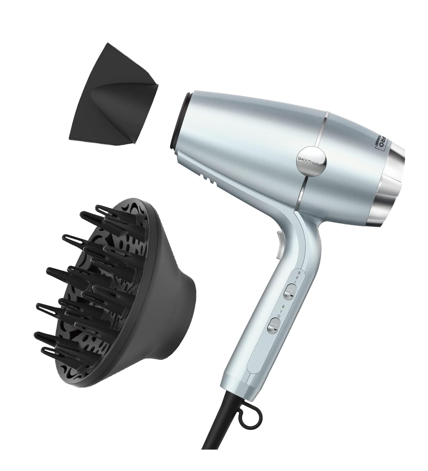 INFINITIPRO BY CONAIR SmoothWrap Hair Dryer - Dual Ion Therapy & Ceramic Technology for Less Frizz & More Volume - Mint - Buy Online on GoSupps.com