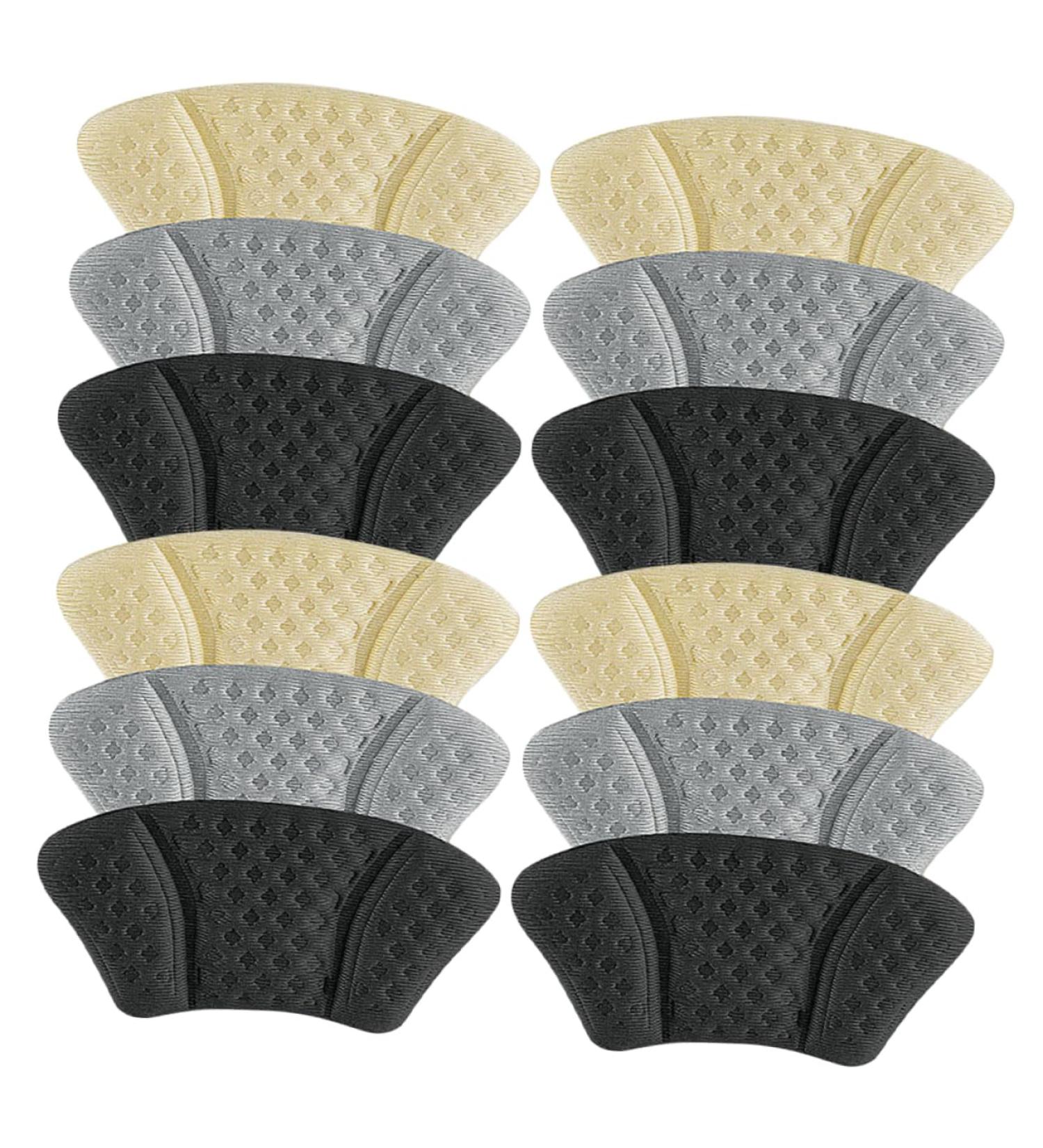 NOLITOY Anti-Wear Heel Protector Pads | 6 Pairs Self-Adhesive Inserts for Loose Shoes | Women s Wear-Resistant Heel Grips & Cushion Pads - Buy Online on GoSupps.com