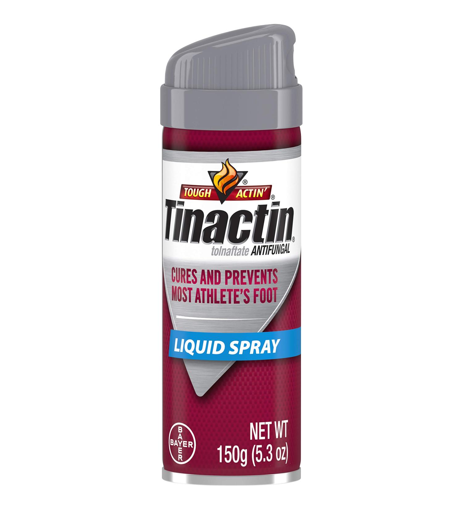 Tinactin Antifungal Liquid Spray 5.3 oz - Pack of 2 | Fast-Acting Formula - Buy Online on GoSupps.com