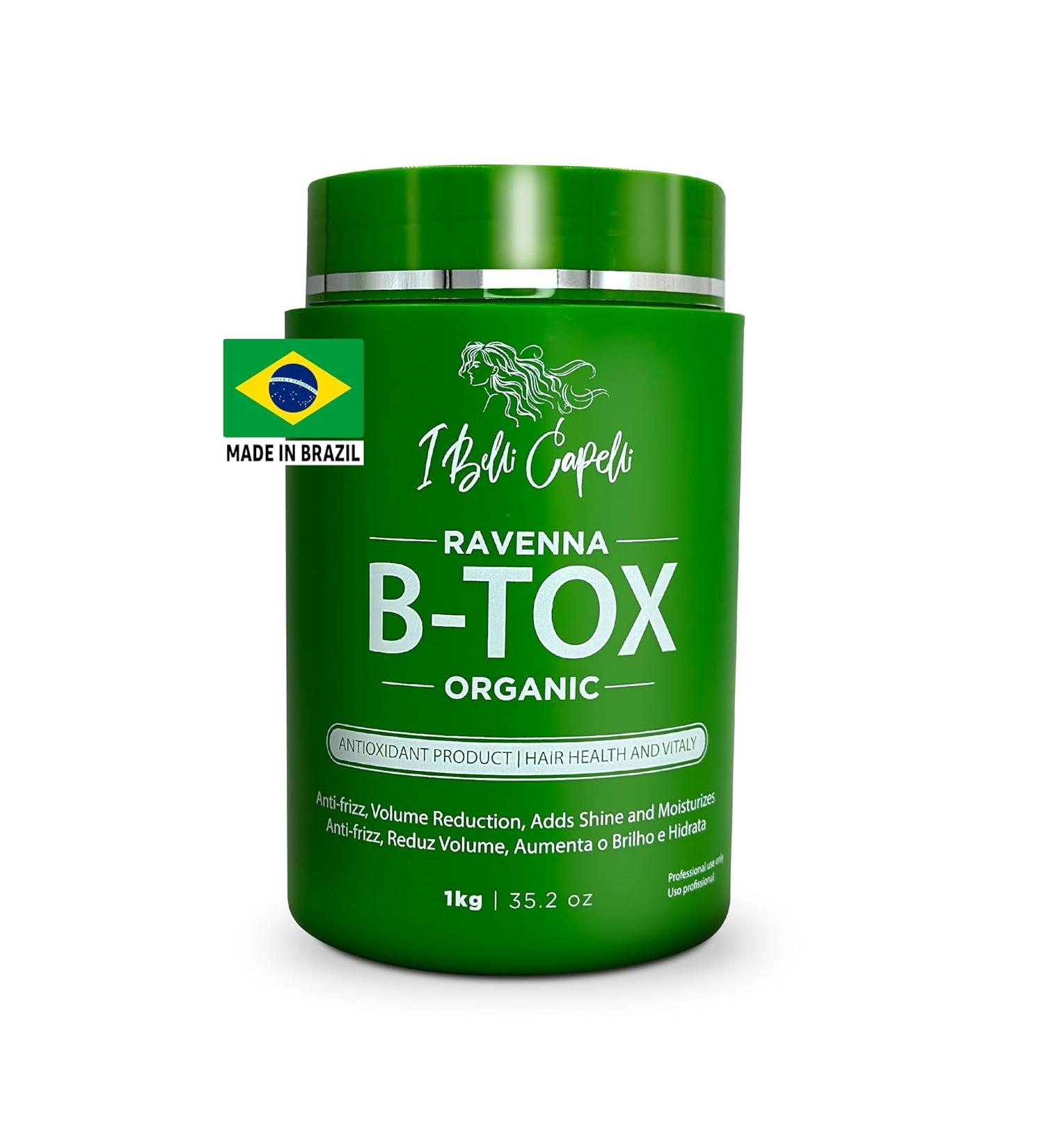 Ibelli Capelli Organic Hair Botox Treatment - Formaldehyde-Free - 35.2 oz (1kg) - Anti-Frizz & Volume Reduction - Smoothing Hair Treatment - Buy Online on GoSupps.com