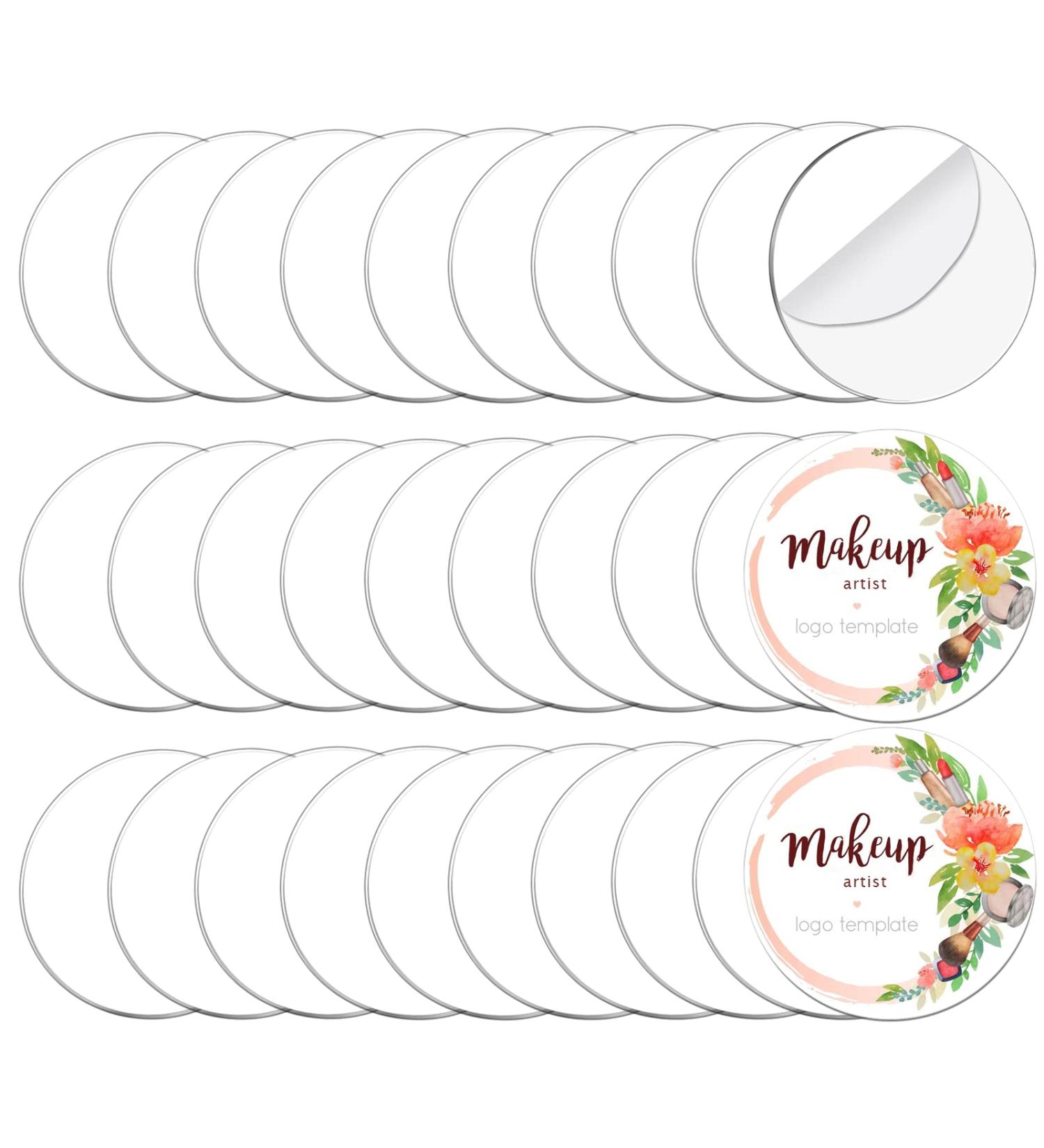 30 Pcs 2 Inch Clear Acrylic Circle Sheet Discs for Picture Frames, Crafts, DIY - 50mm - Buy Online on GoSupps.com