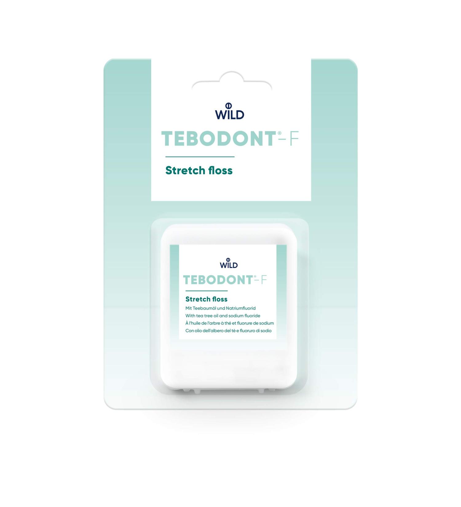 TEBODONT -F Stretch dental thread 50m (with fluoride)