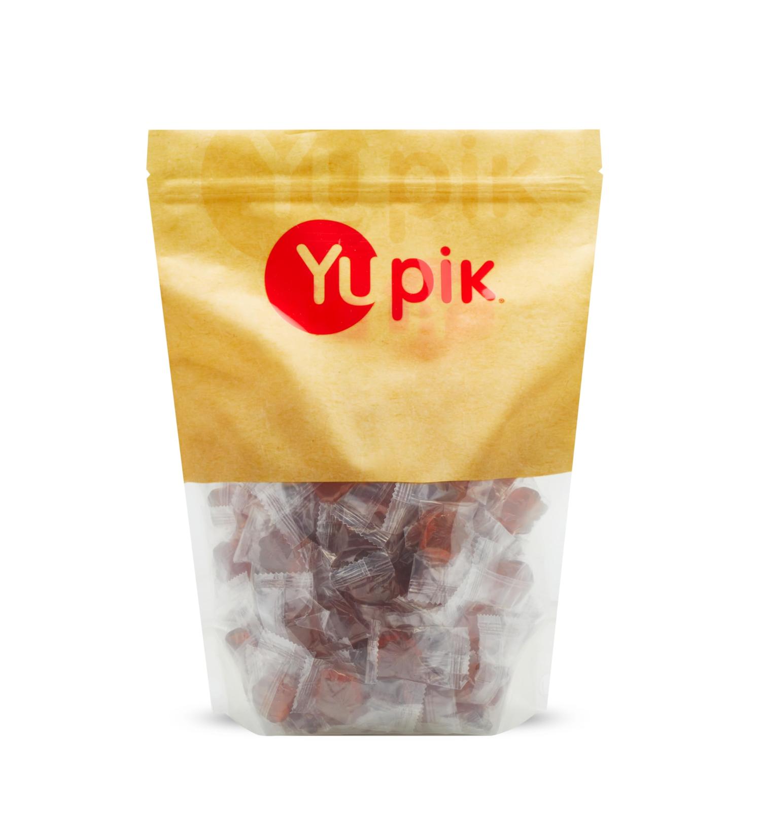 Yupik Maple Leaf Hard Candies With Pure Maple Syrup 1 kg 6 Count Individually Wrapped Made in Canada Authentic Flavor Sweet Candy Delicious Snack Ideal for Gifting - Buy Online on GoSupps.com