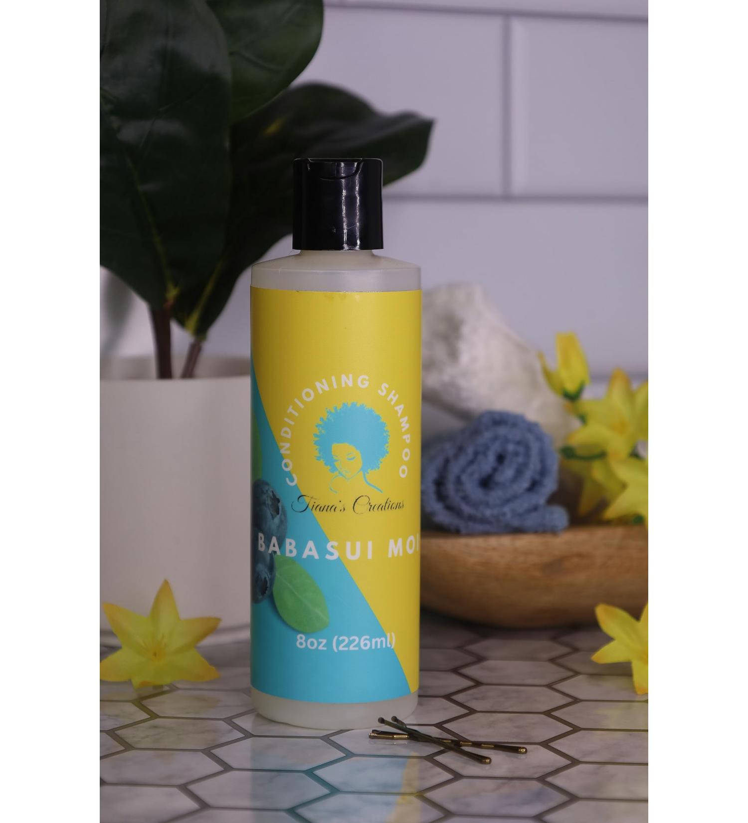TIANA S CREATIONS Babasui MOI Moisturizing Shampoo - 8 Oz | Restore Moisture to Dry Damaged & Frizzy Curly Kinky Hair - International Shipping Available - Buy Online on GoSupps.com